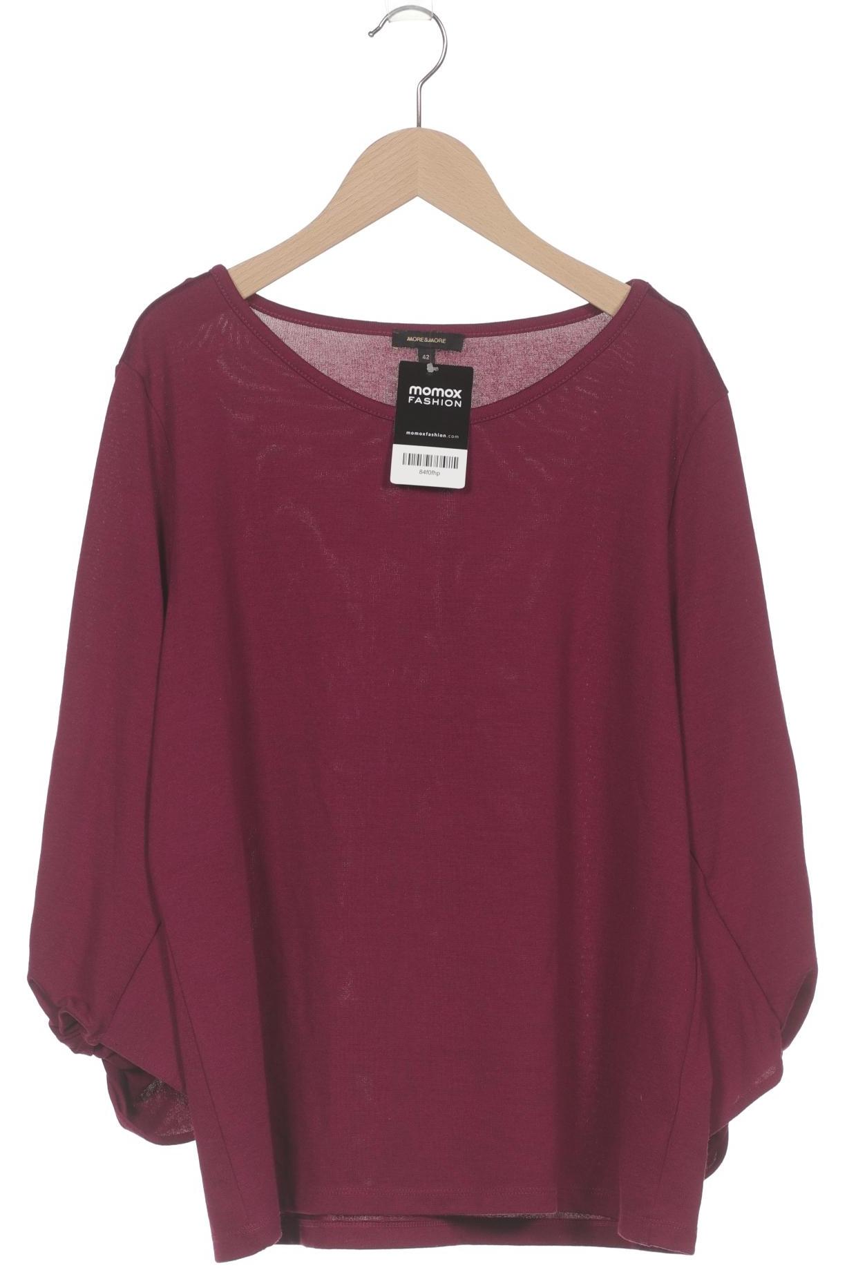 

More & More Damen Langarmshirt, bordeaux, Gr. 42