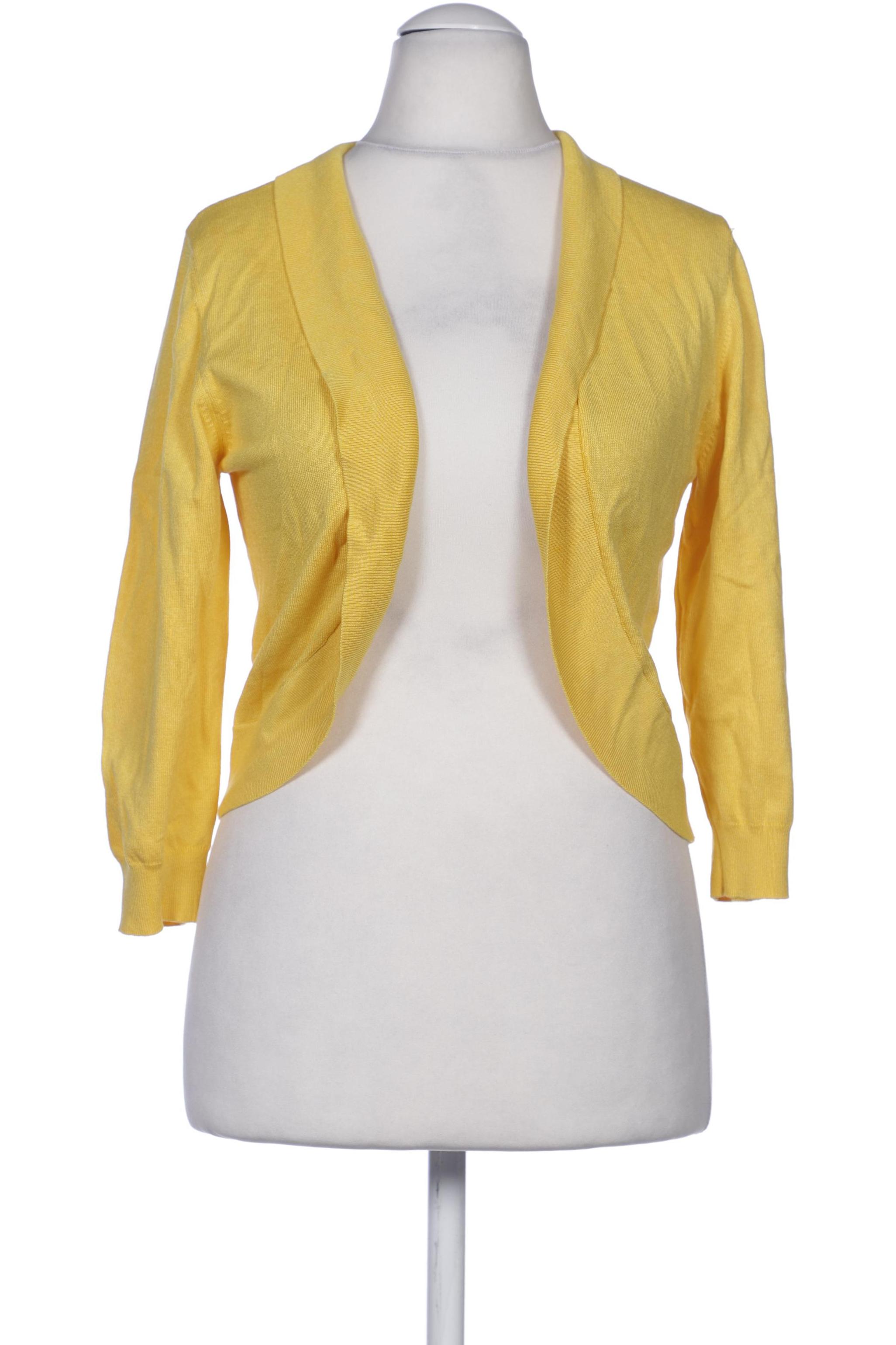 

More & More Damen Strickjacke, gelb, Gr. 38