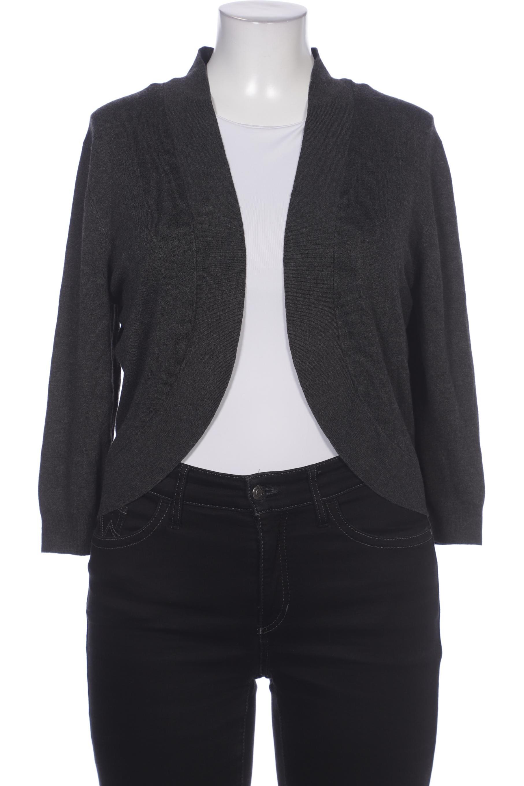 

More & More Damen Strickjacke, grau, Gr. 44