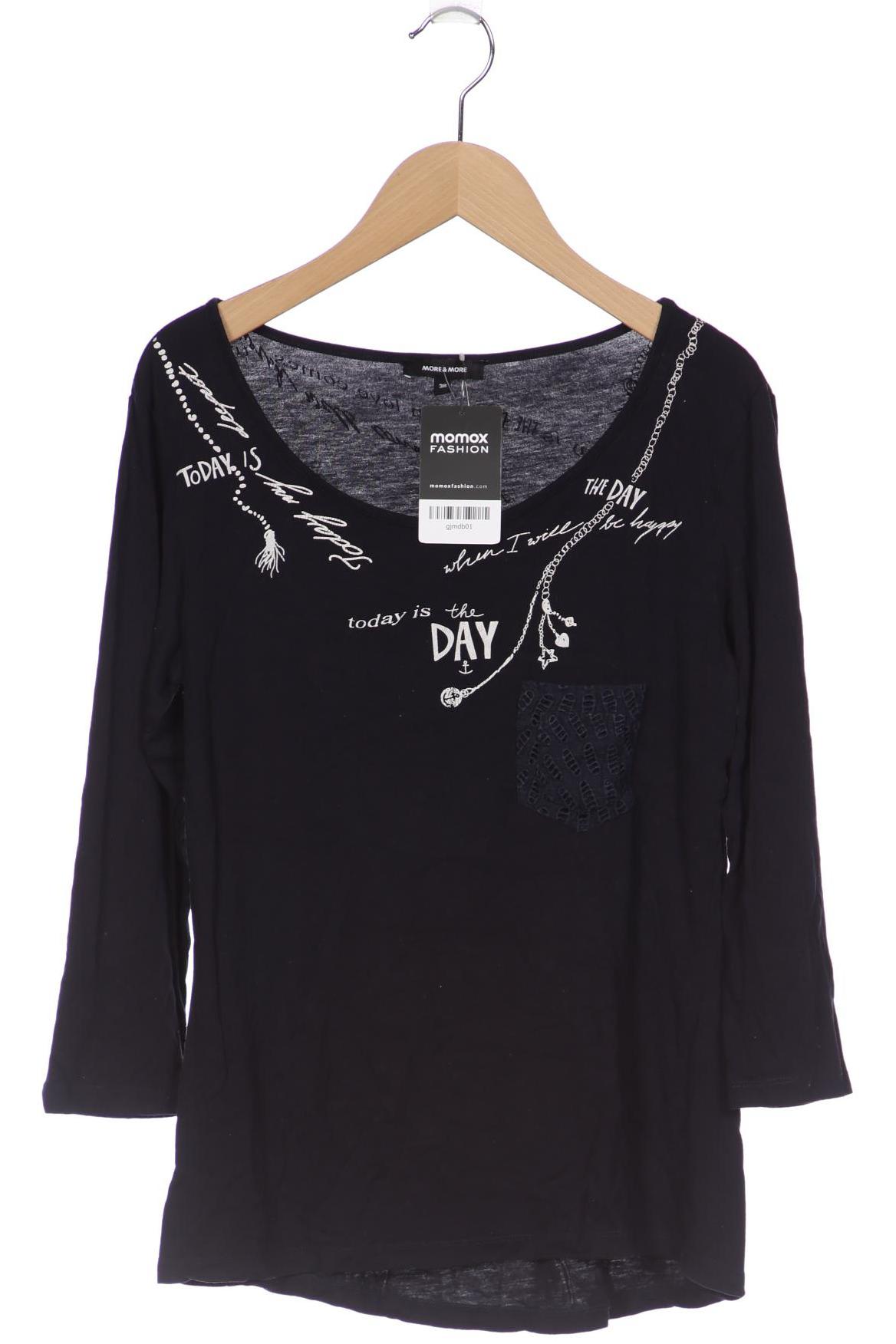 

More & More Damen Langarmshirt, marineblau, Gr. 38