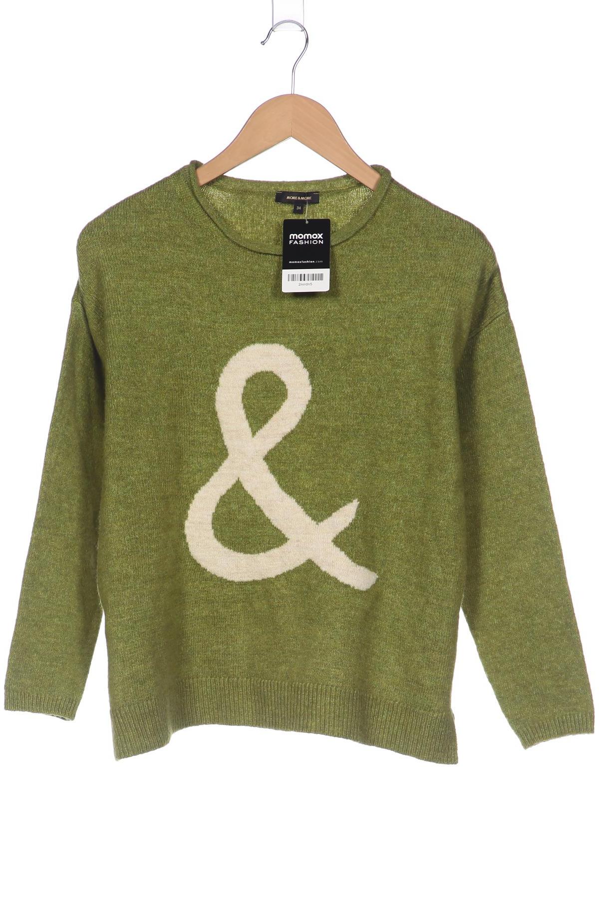 

More & More Damen Pullover, grün, Gr. 34