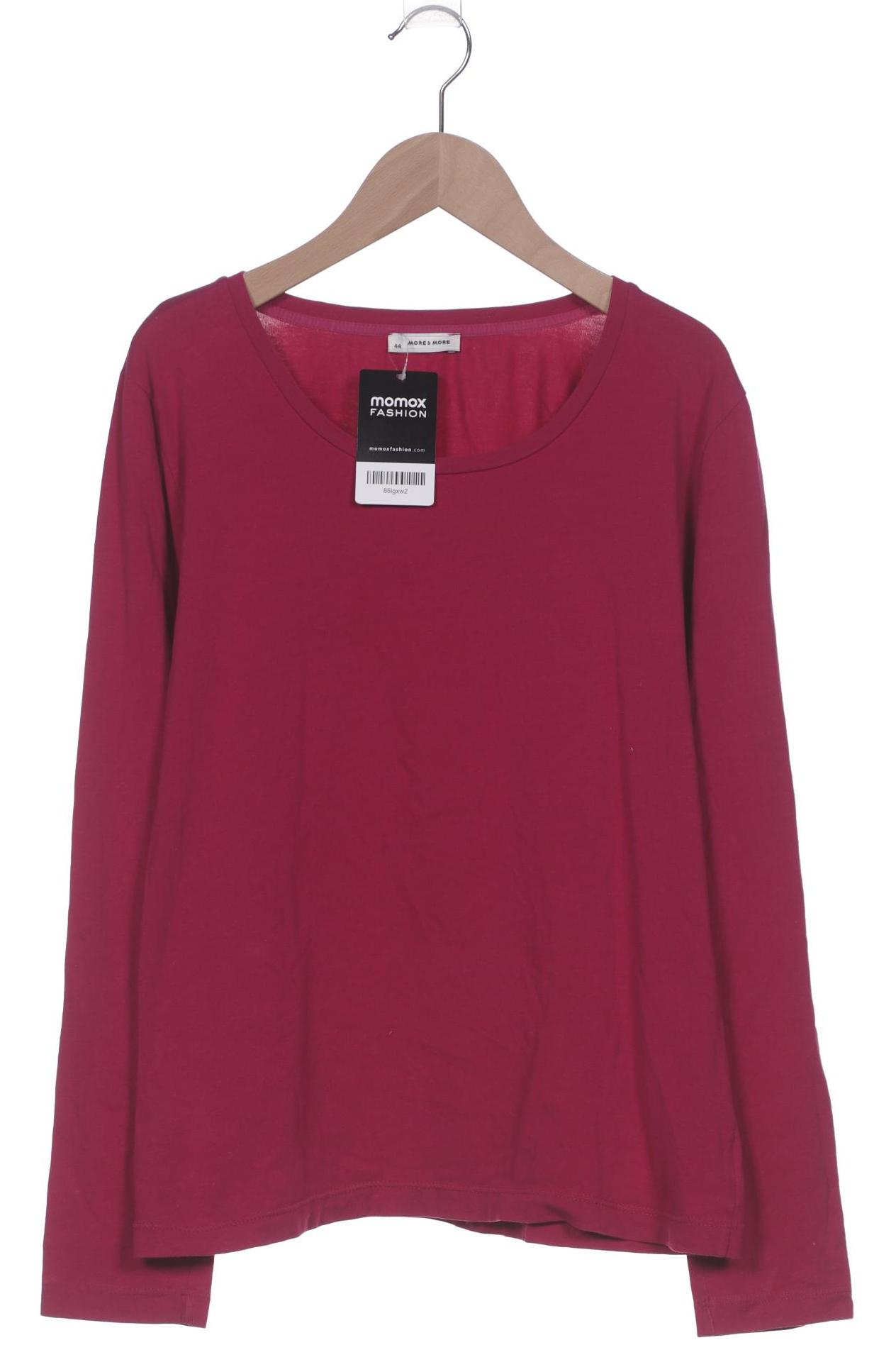 

More & More Damen Langarmshirt, pink, Gr. 44
