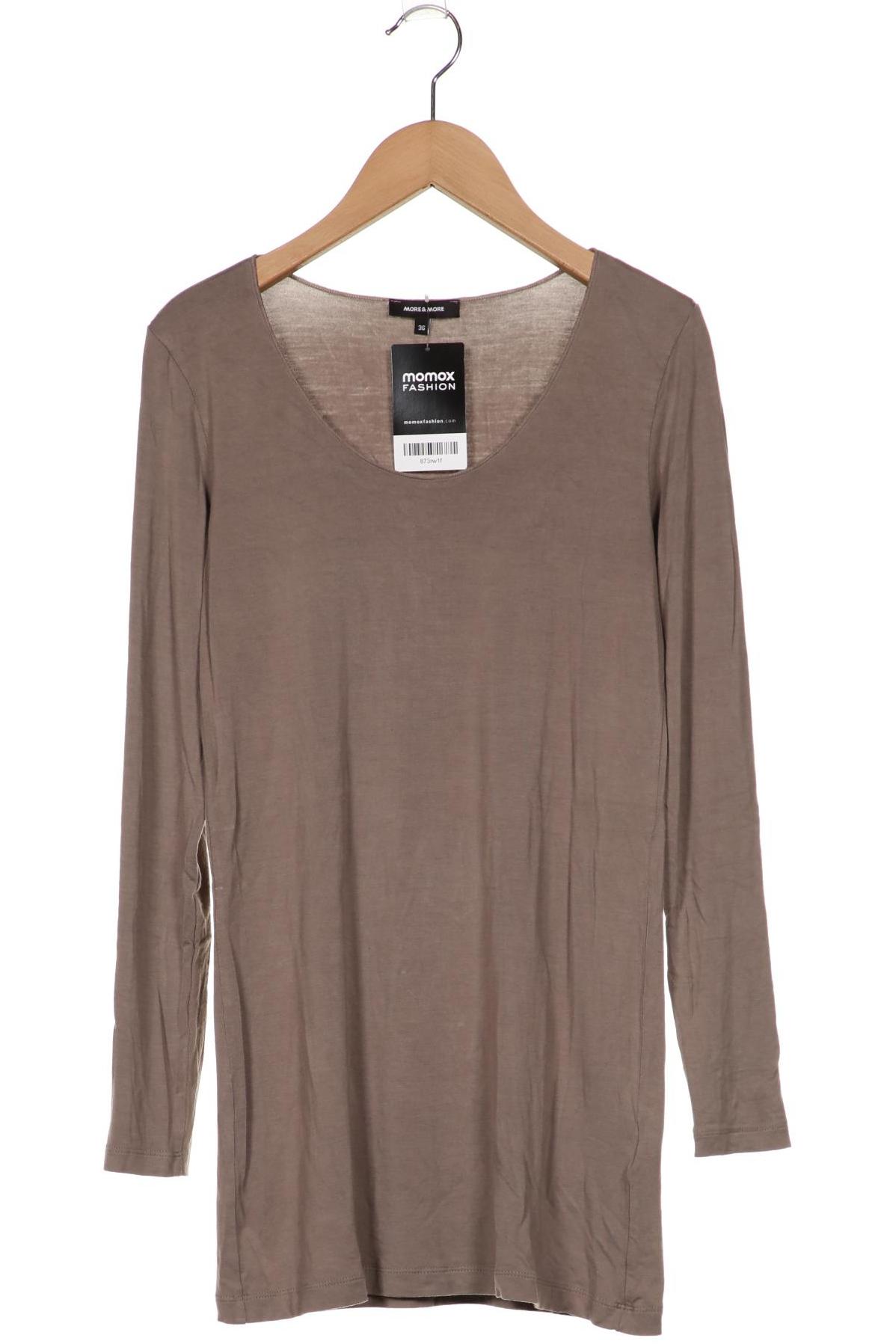 

More & More Damen Langarmshirt, grau