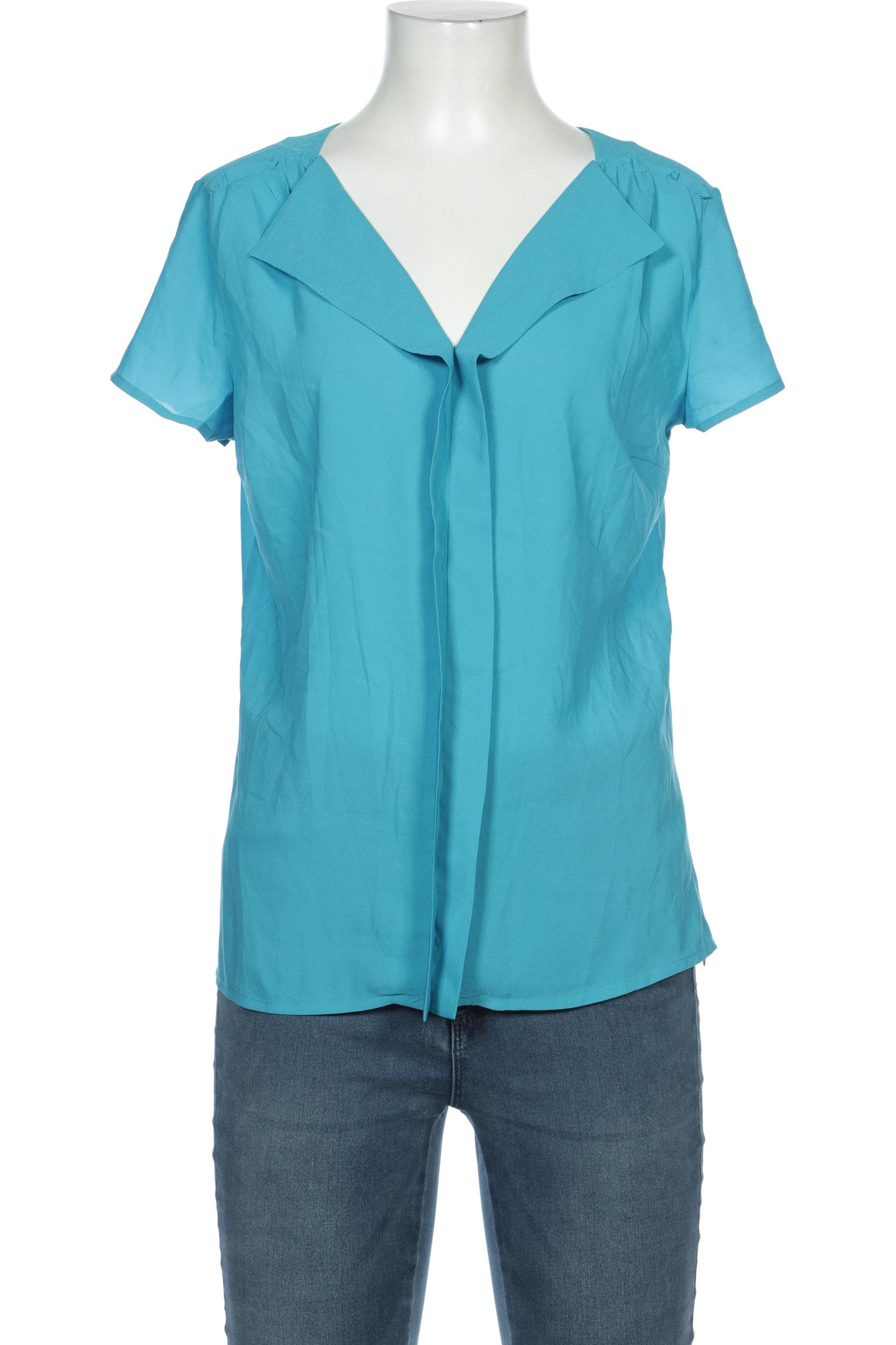 

More & More Damen Bluse, blau, Gr. 36