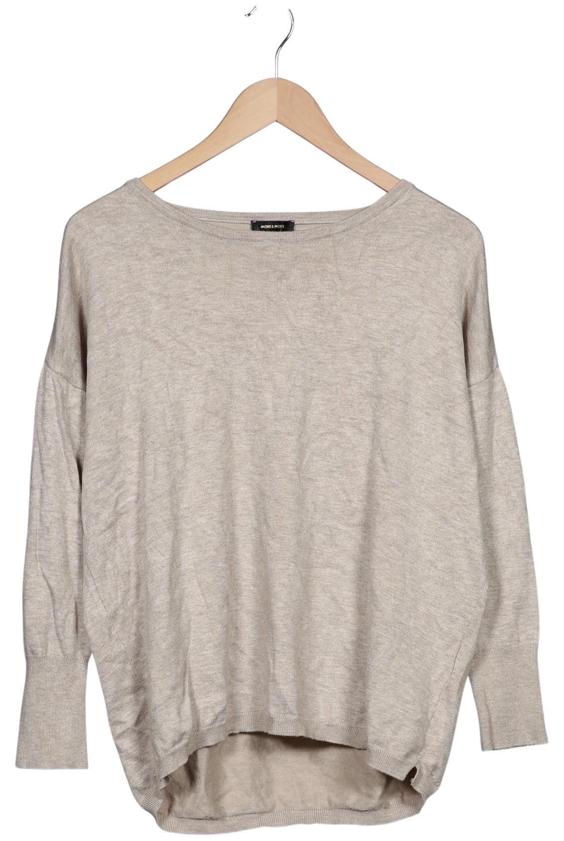 

More & More Damen Pullover, grau, Gr. 36