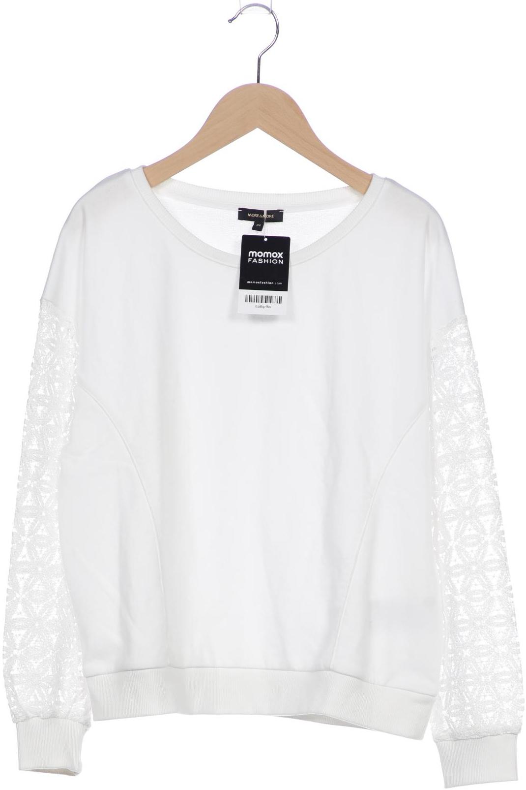

More & More Damen Sweatshirt, weiß, Gr. 34