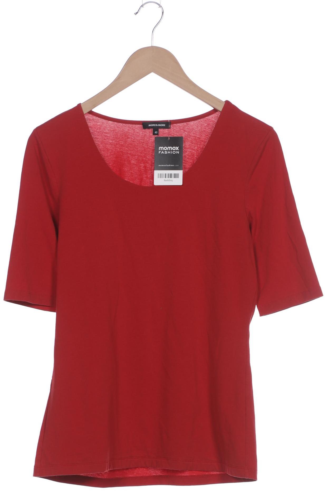 

More & More Damen T-Shirt, rot, Gr. 40