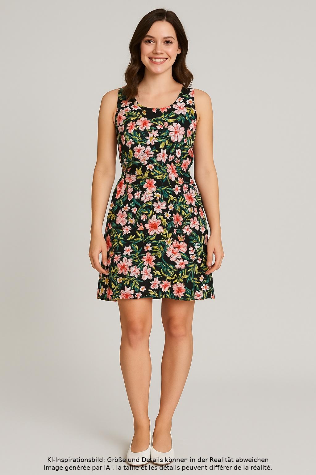 

More & More Damen Kleid, mehrfarbig, Gr. 36