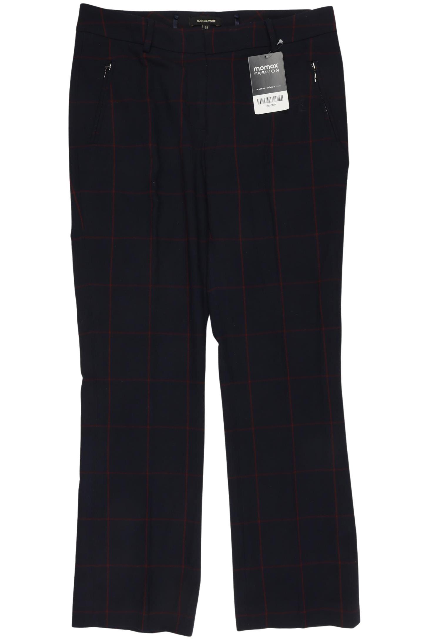 

More & More Damen Stoffhose, marineblau, Gr. 32