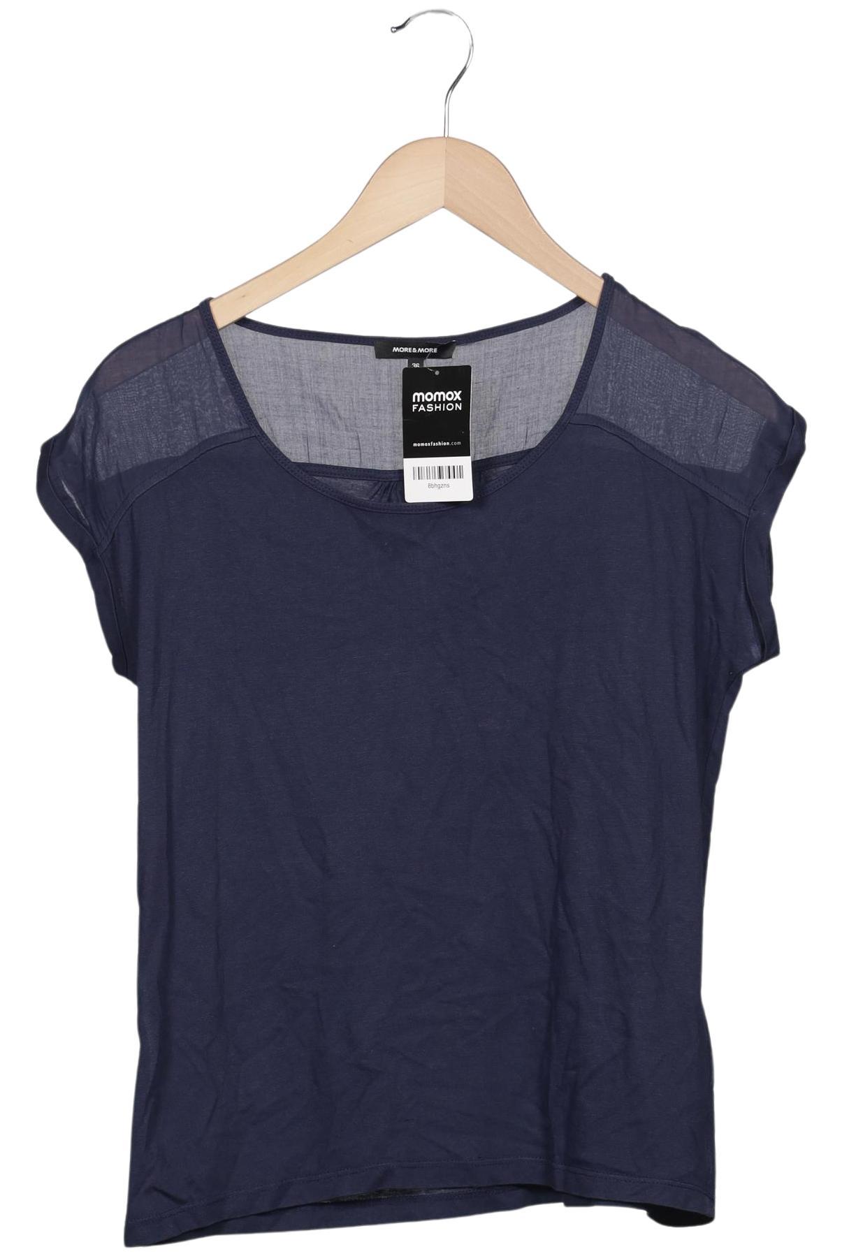 

More & More Damen T-Shirt, marineblau, Gr. 36