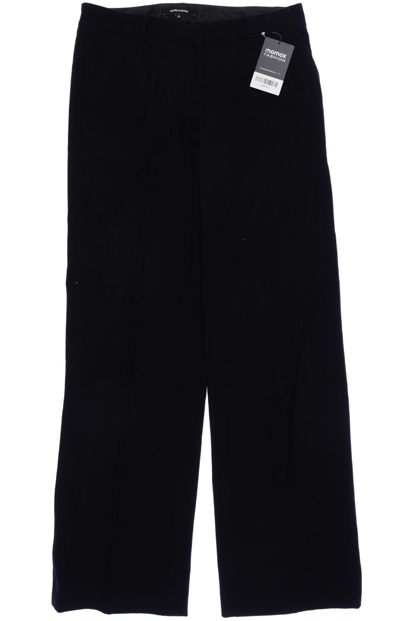 

More & More Damen Stoffhose, schwarz, Gr. 34