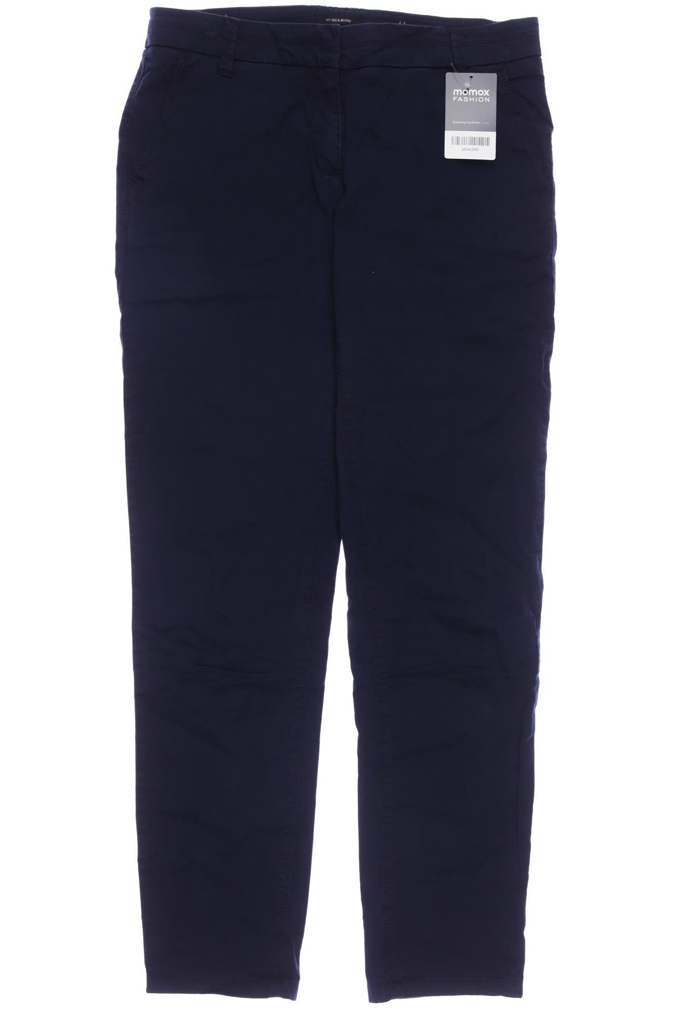 

More & More Damen Stoffhose, marineblau, Gr. 34