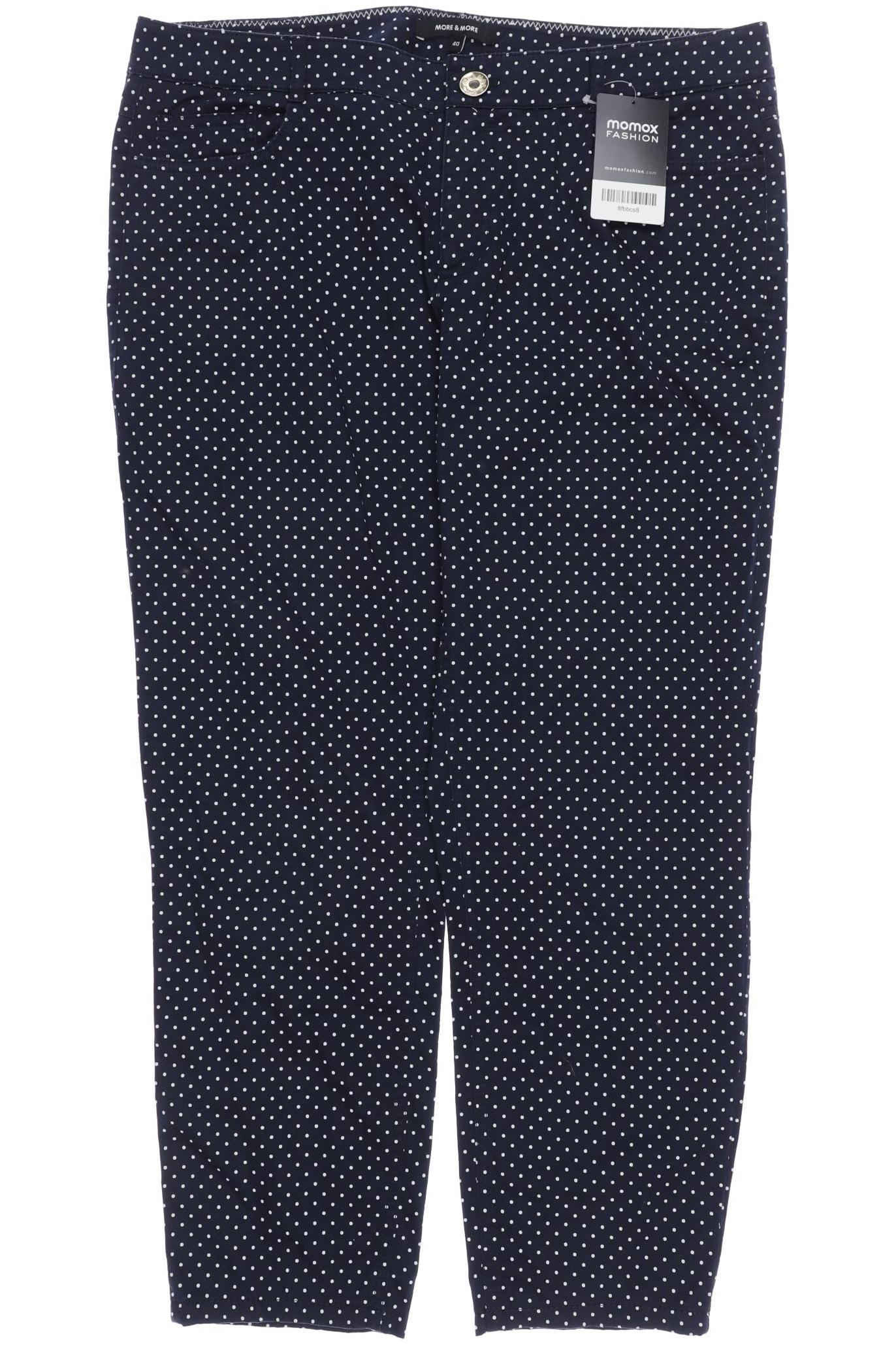 

More & More Damen Stoffhose, marineblau, Gr. 40