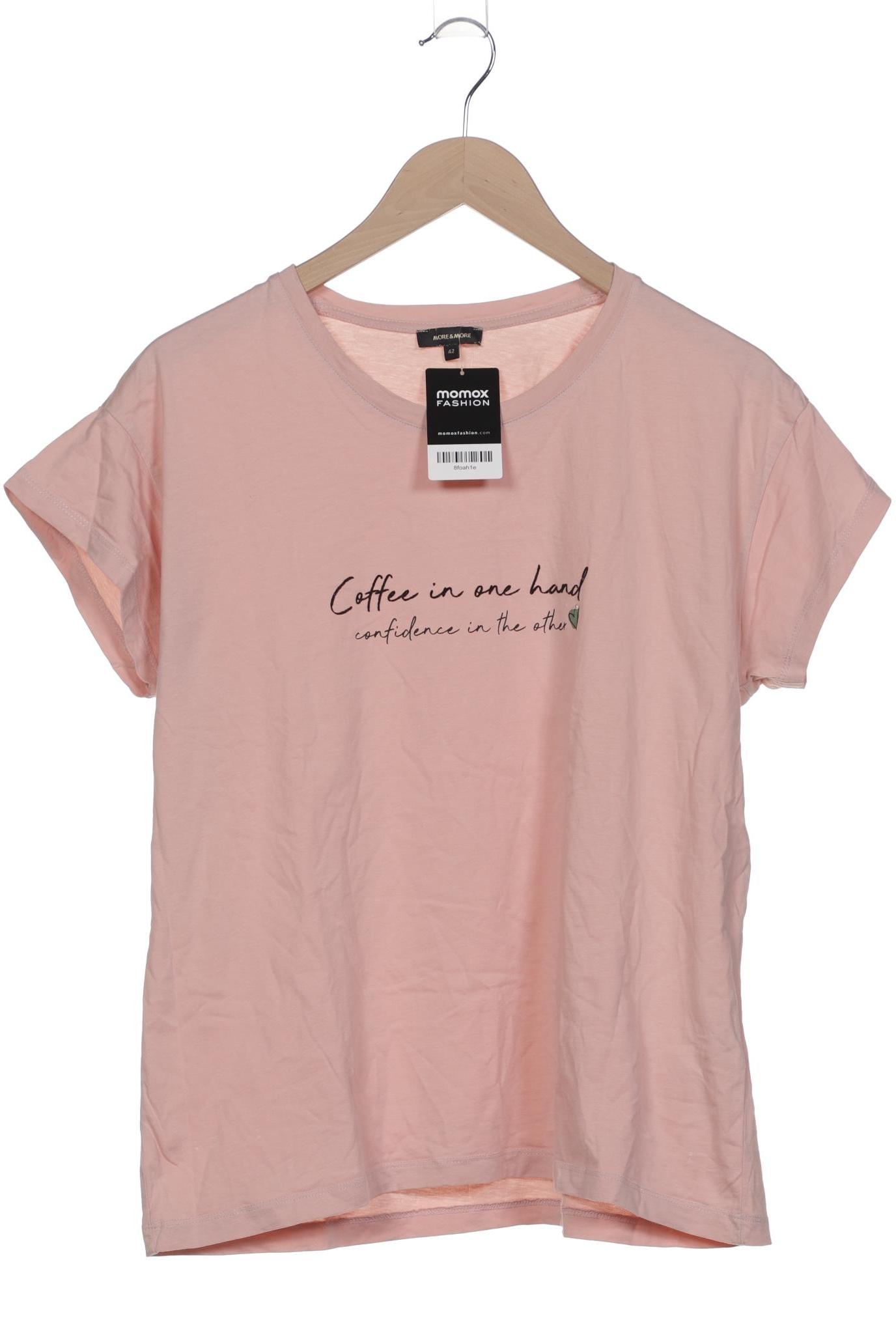 

More & More Damen T-Shirt, pink, Gr. 42