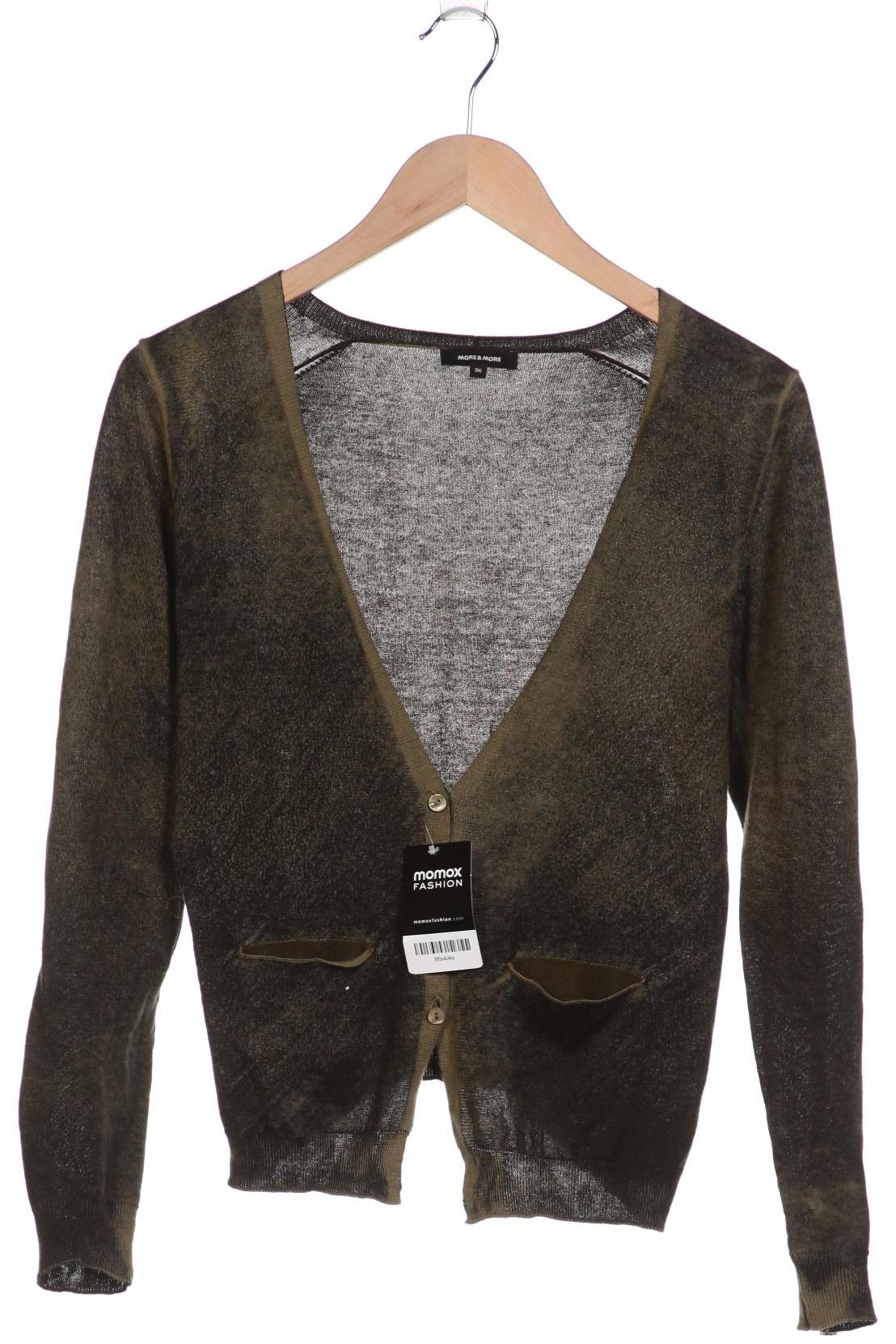 

More & More Damen Strickjacke, grün, Gr. 36
