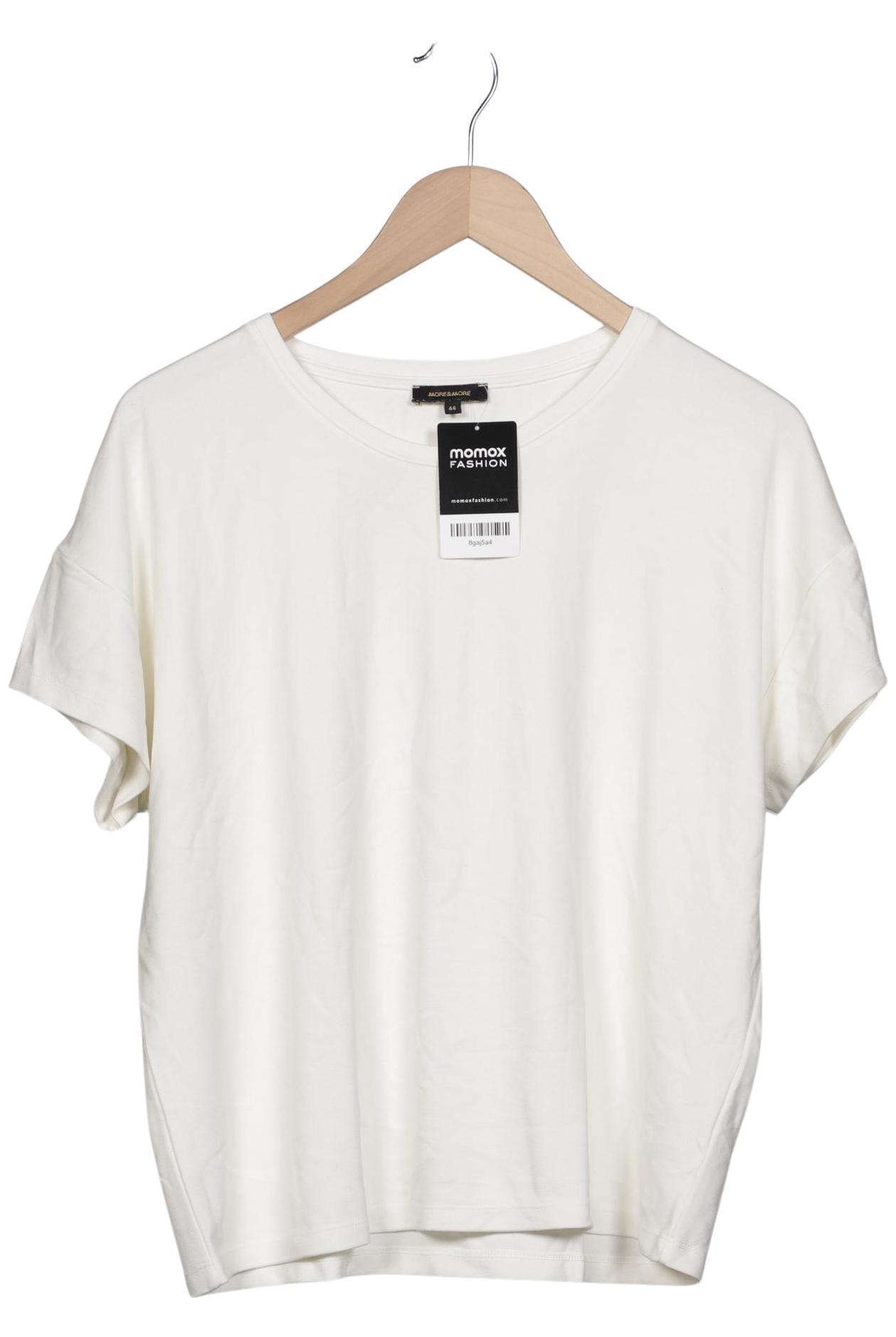 

More & More Damen T-Shirt, weiß, Gr. 44