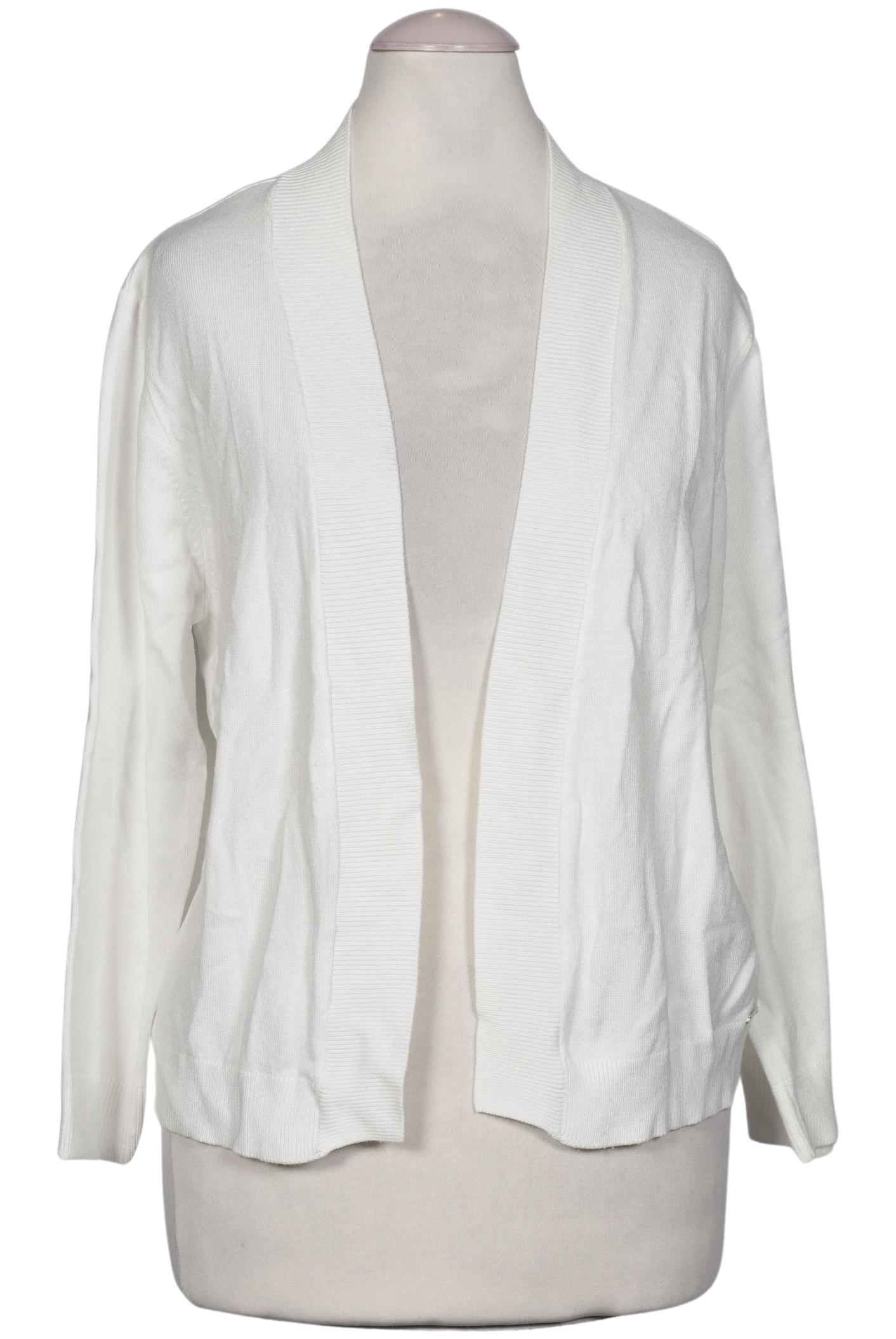 

More & More Damen Strickjacke, weiß, Gr. 38