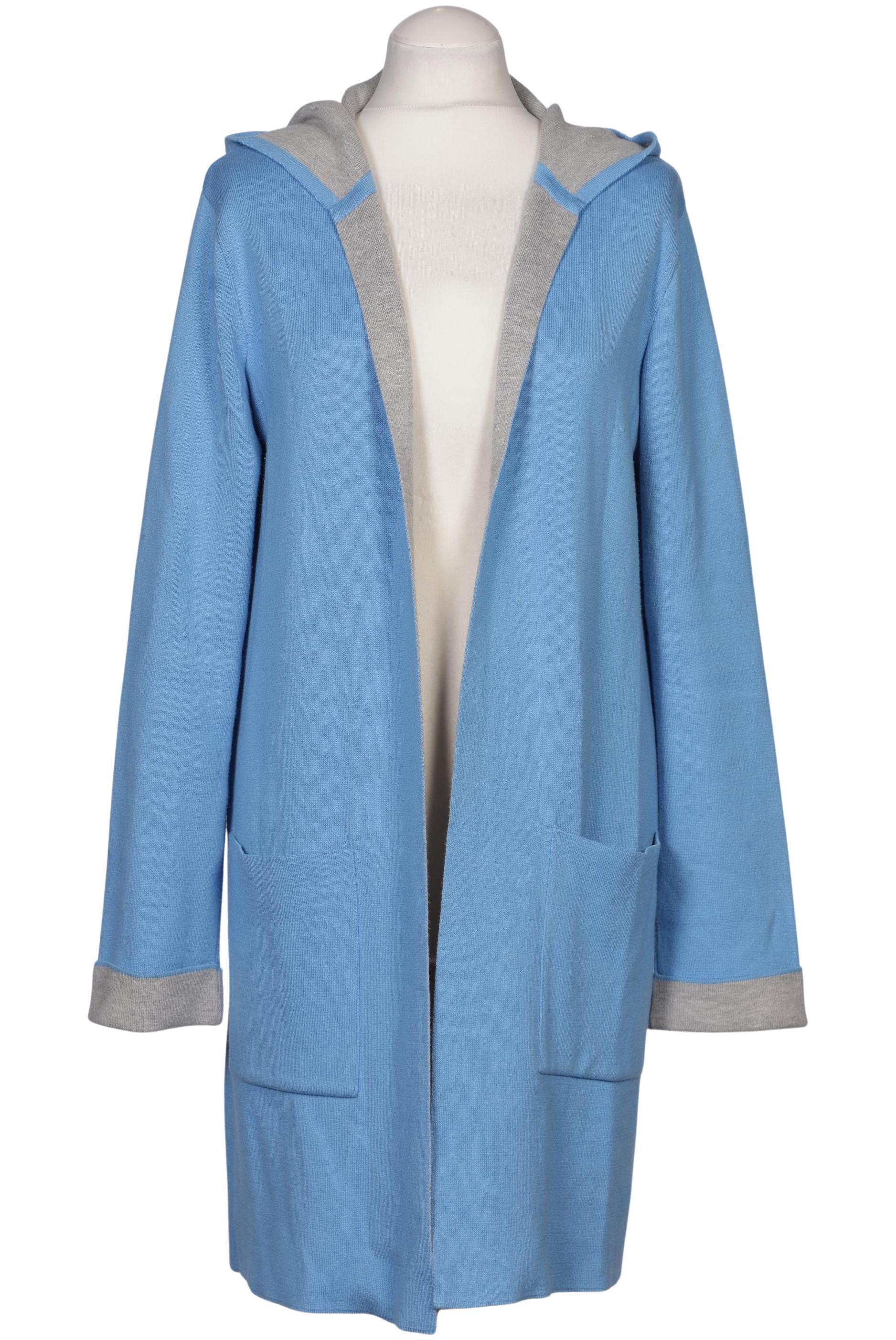 

More & More Damen Strickjacke, hellblau, Gr. 38