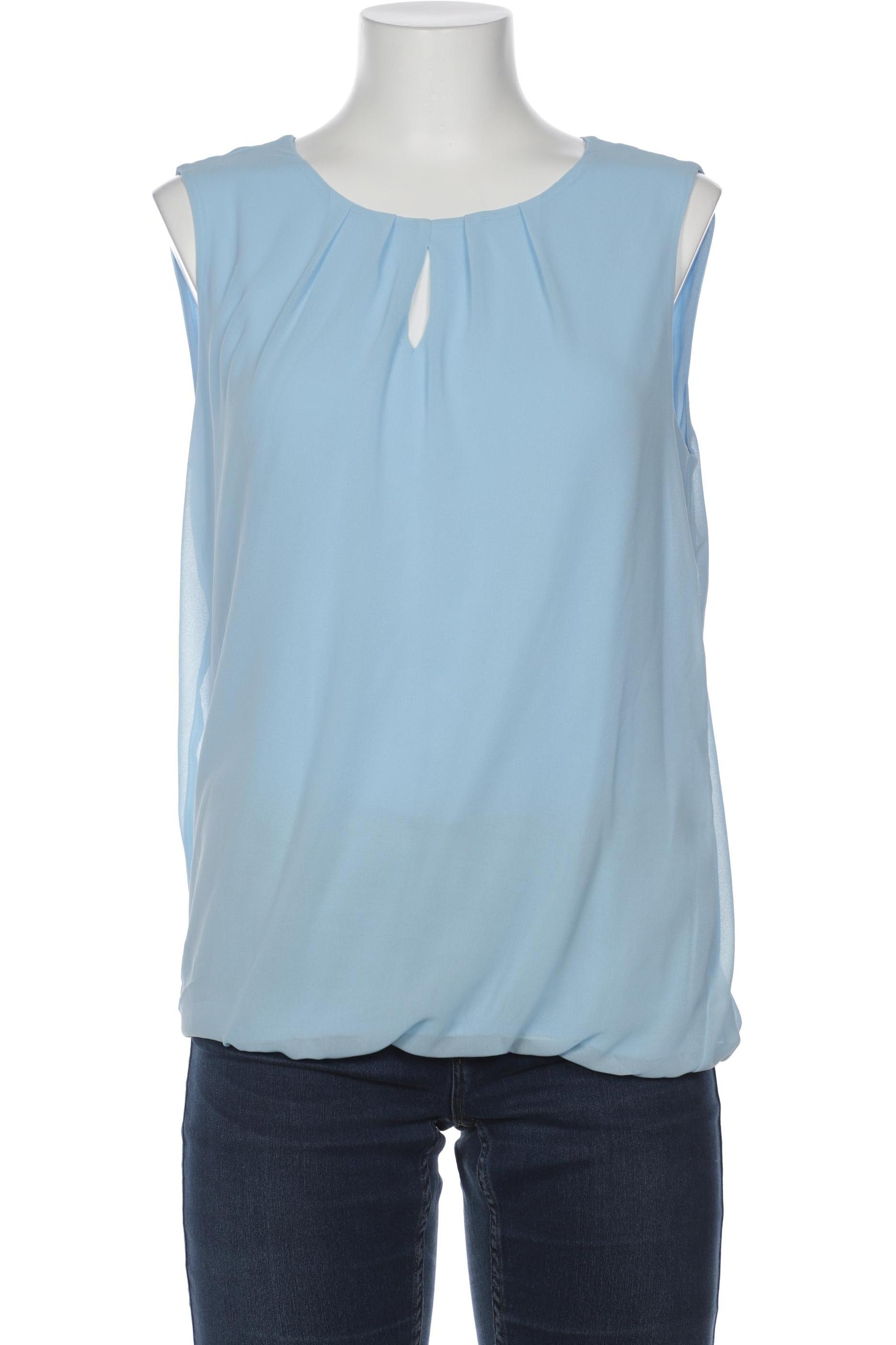 

More & More Damen Bluse, blau, Gr. 40