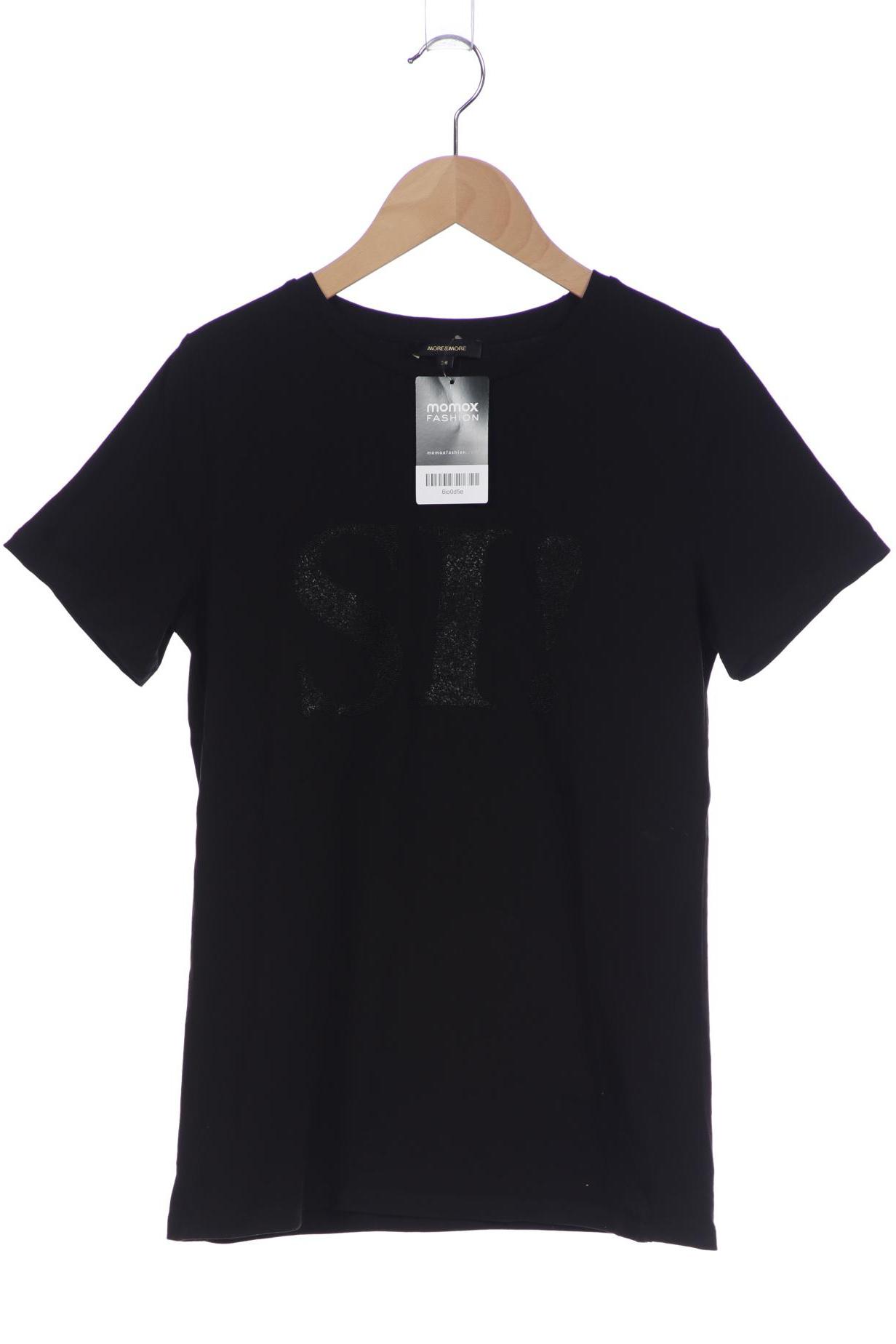 

More & More Damen T-Shirt, schwarz, Gr. 38