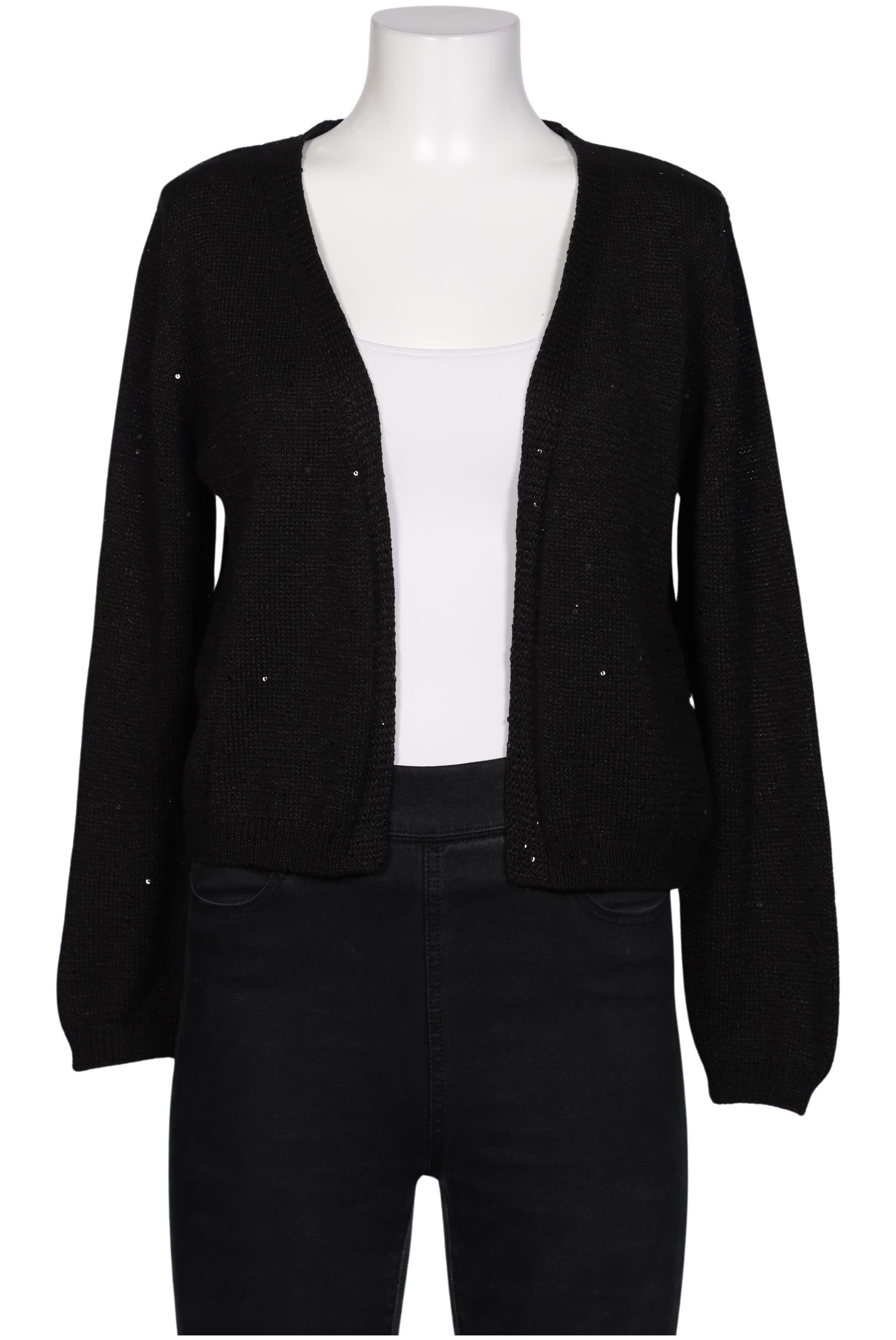 

More & More Damen Strickjacke, schwarz, Gr. 40
