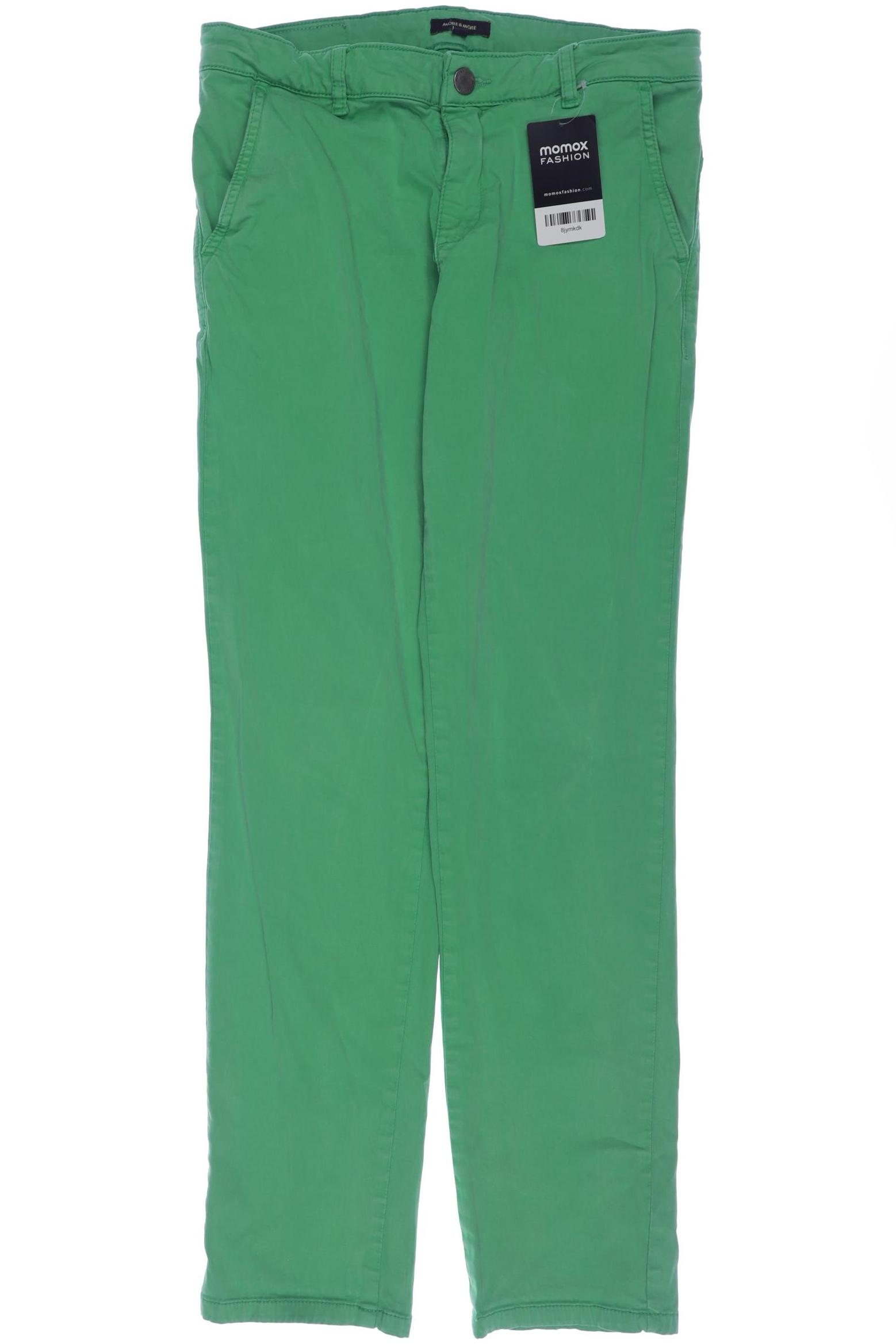 

More & More Damen Jeans, grün, Gr. 34