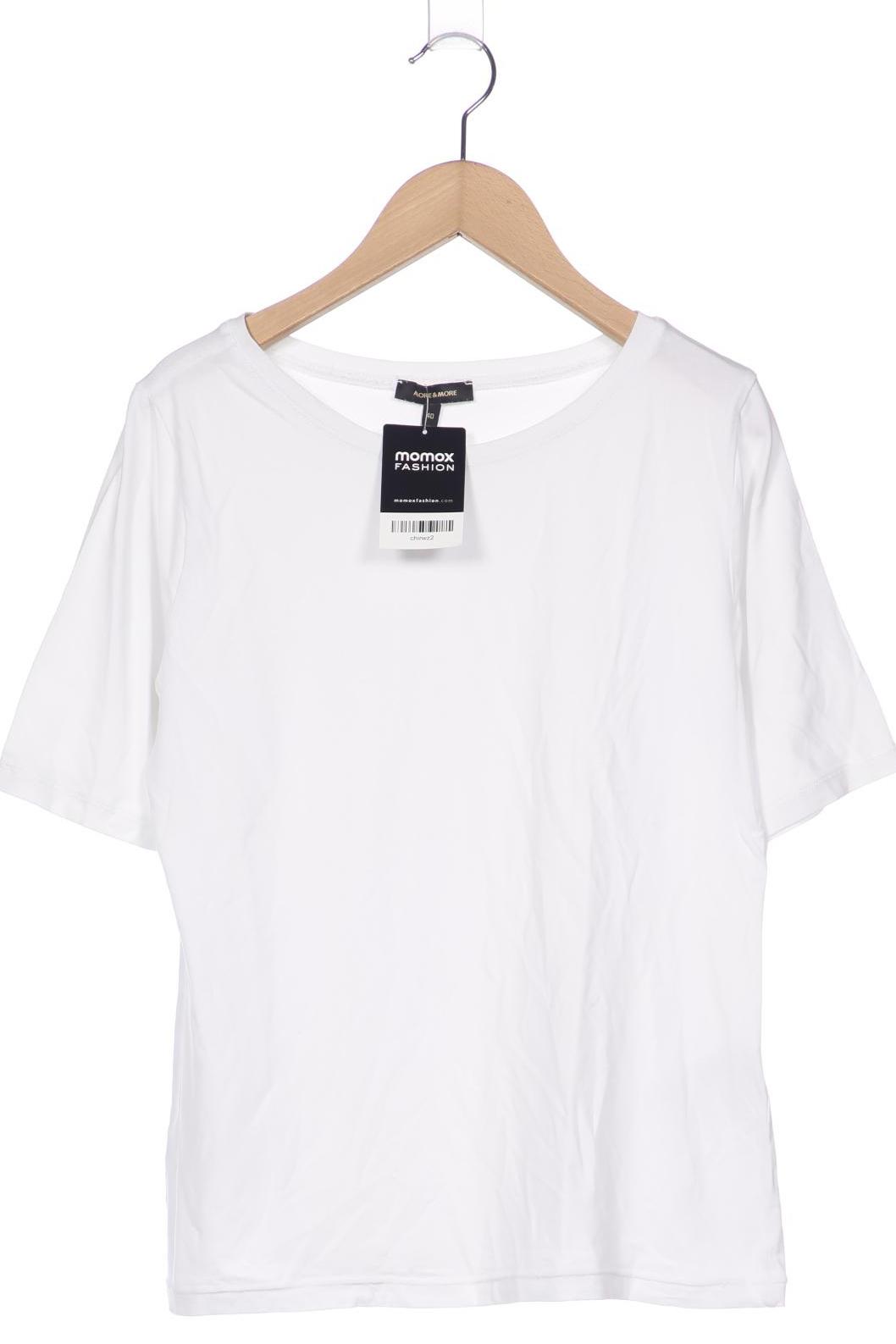 

More & More Damen T-Shirt, weiß, Gr. 40