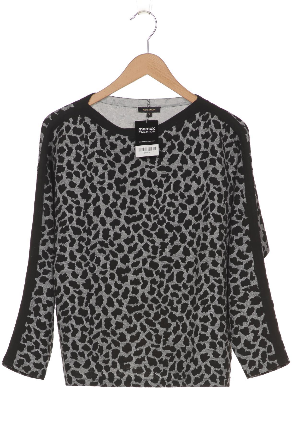 

More & More Damen Sweatshirt, schwarz, Gr. 42