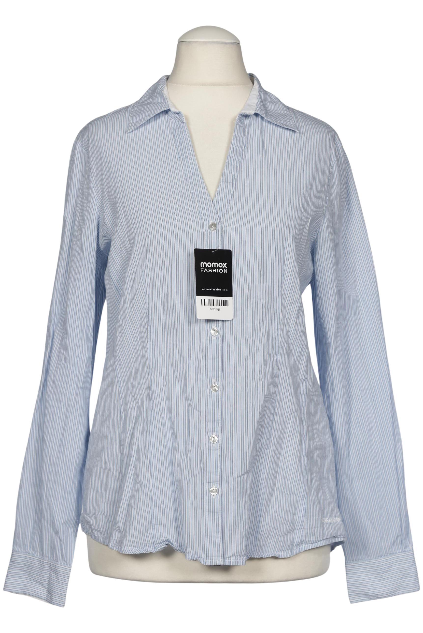 

More & More Damen Bluse, blau, Gr. 38