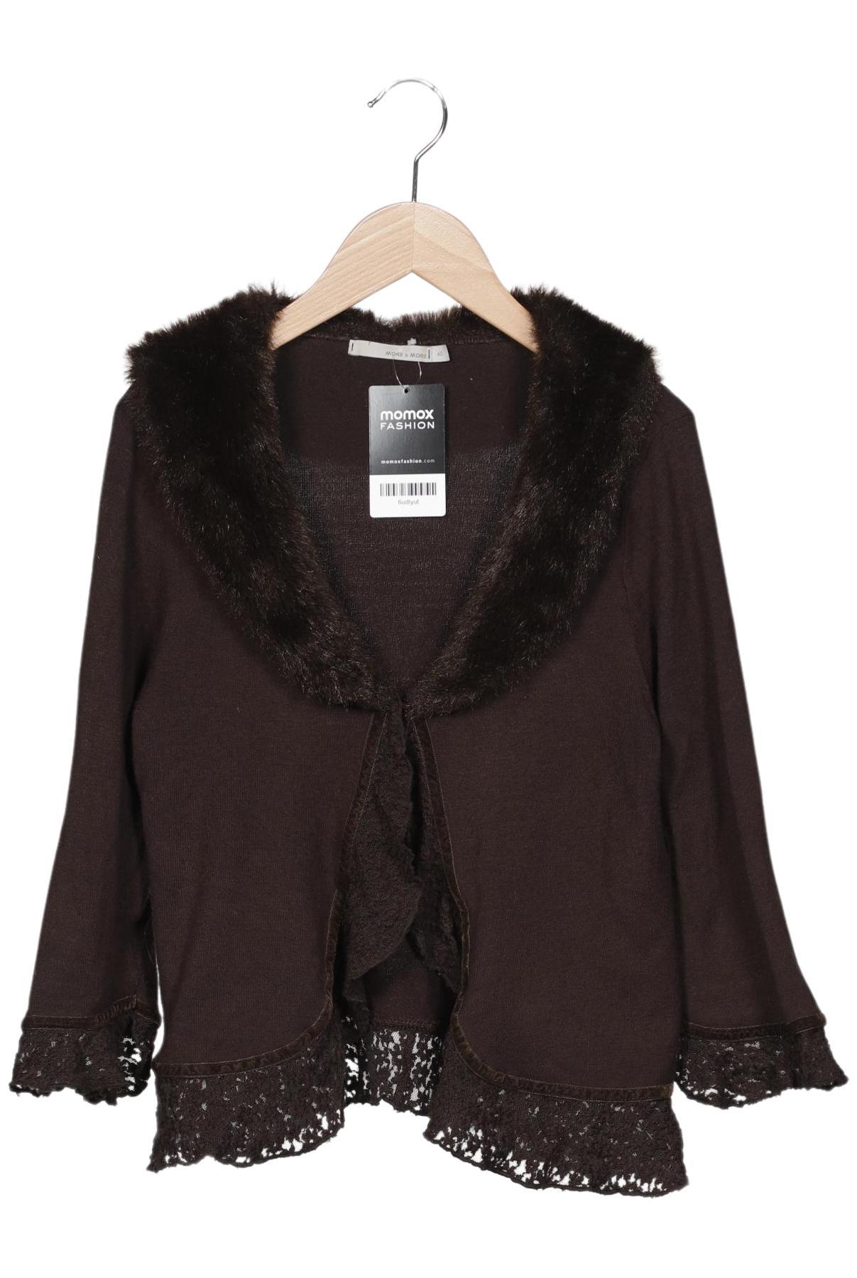 

More & More Damen Strickjacke, braun, Gr. 40
