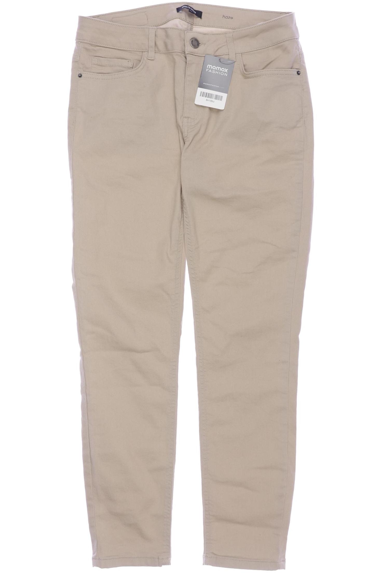 

More & More Damen Stoffhose, beige, Gr. 36
