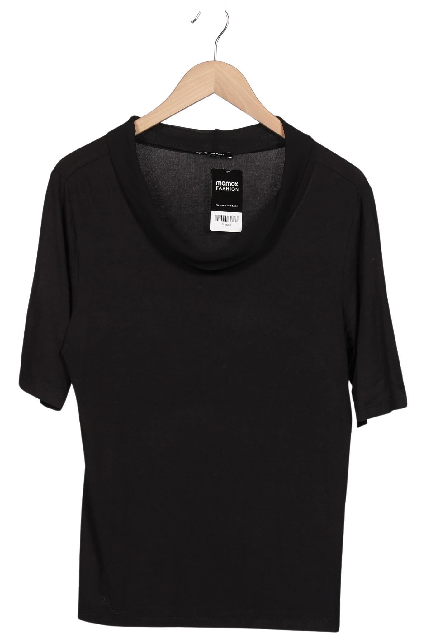 

More & More Damen T-Shirt, schwarz, Gr. 42
