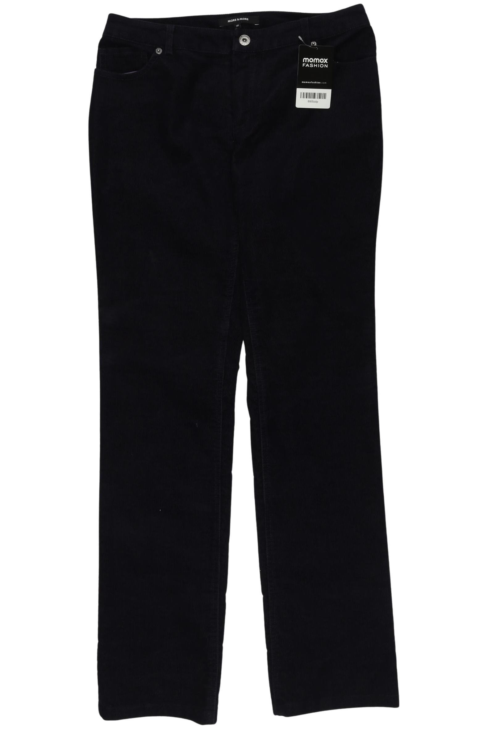 

More & More Damen Stoffhose, marineblau, Gr. 36