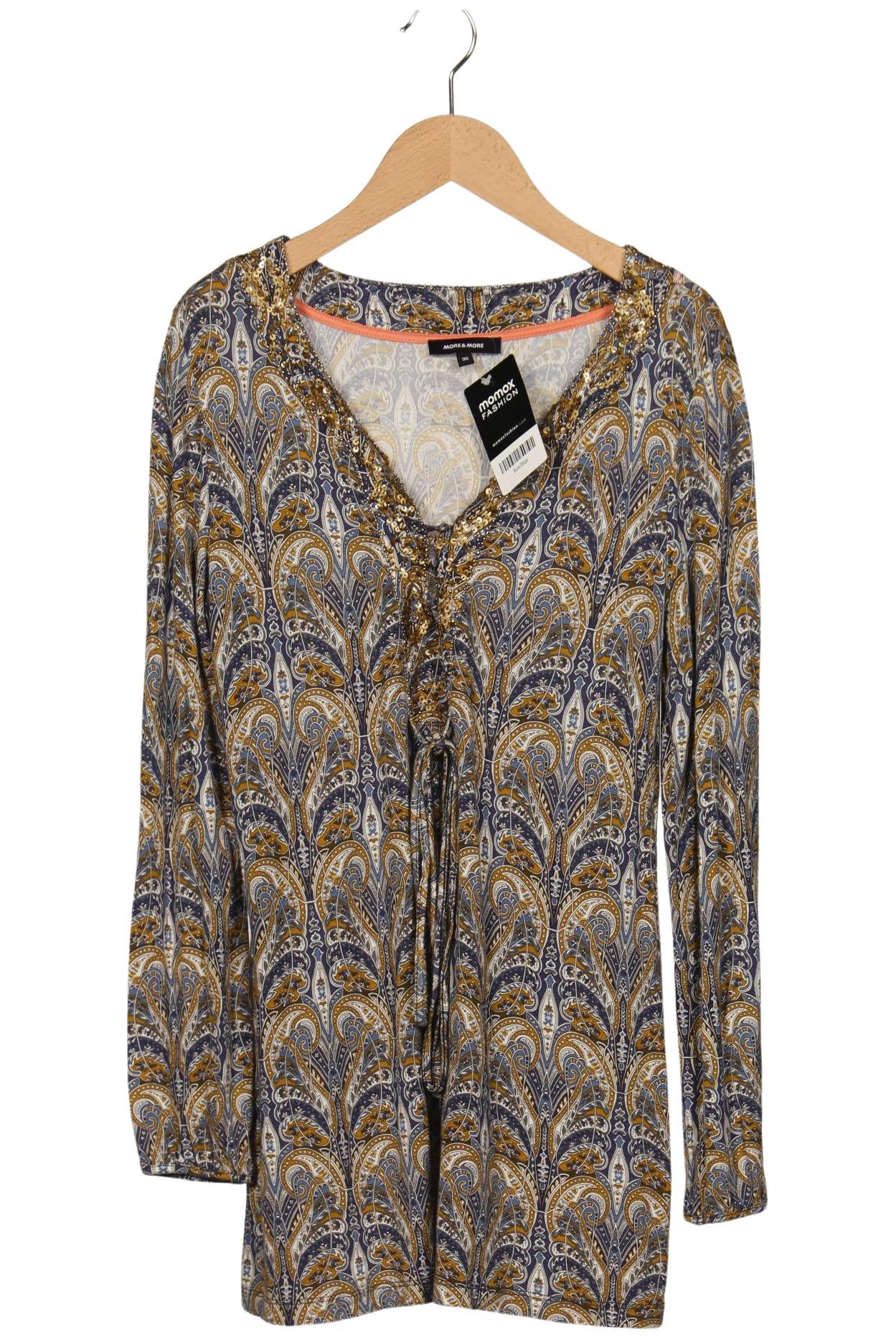 Thumbnail - More &amp; More Damen Langarmshirt, mehrfarbig, Gr. 36