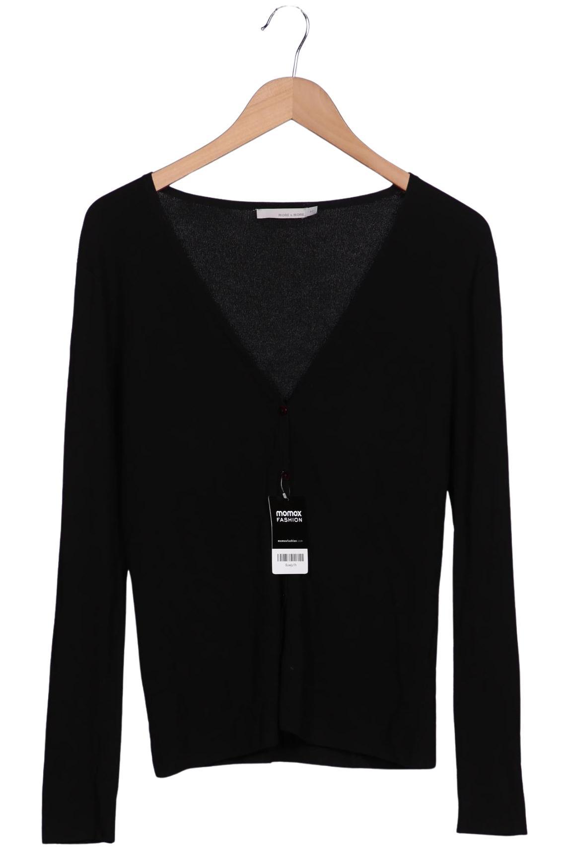 

More & More Damen Strickjacke, schwarz, Gr. 42