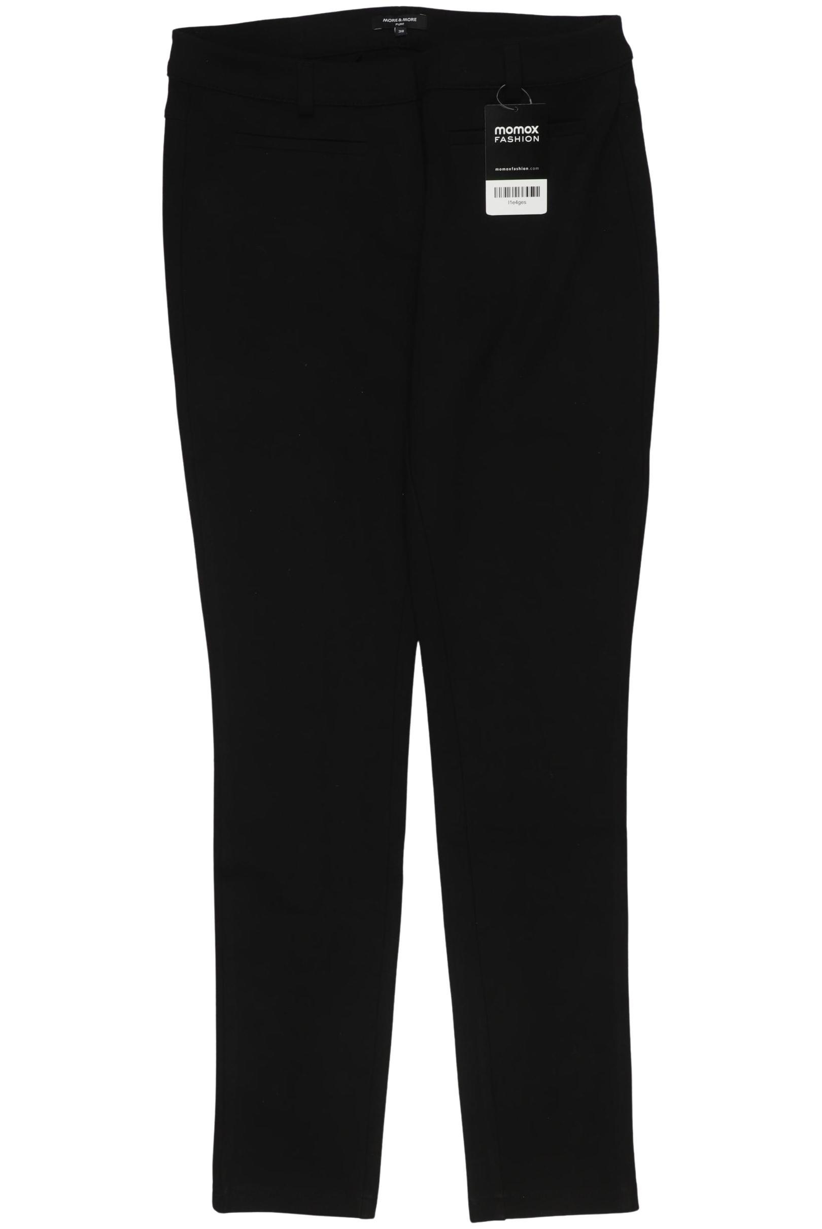 

More & More Damen Stoffhose, schwarz, Gr. 38