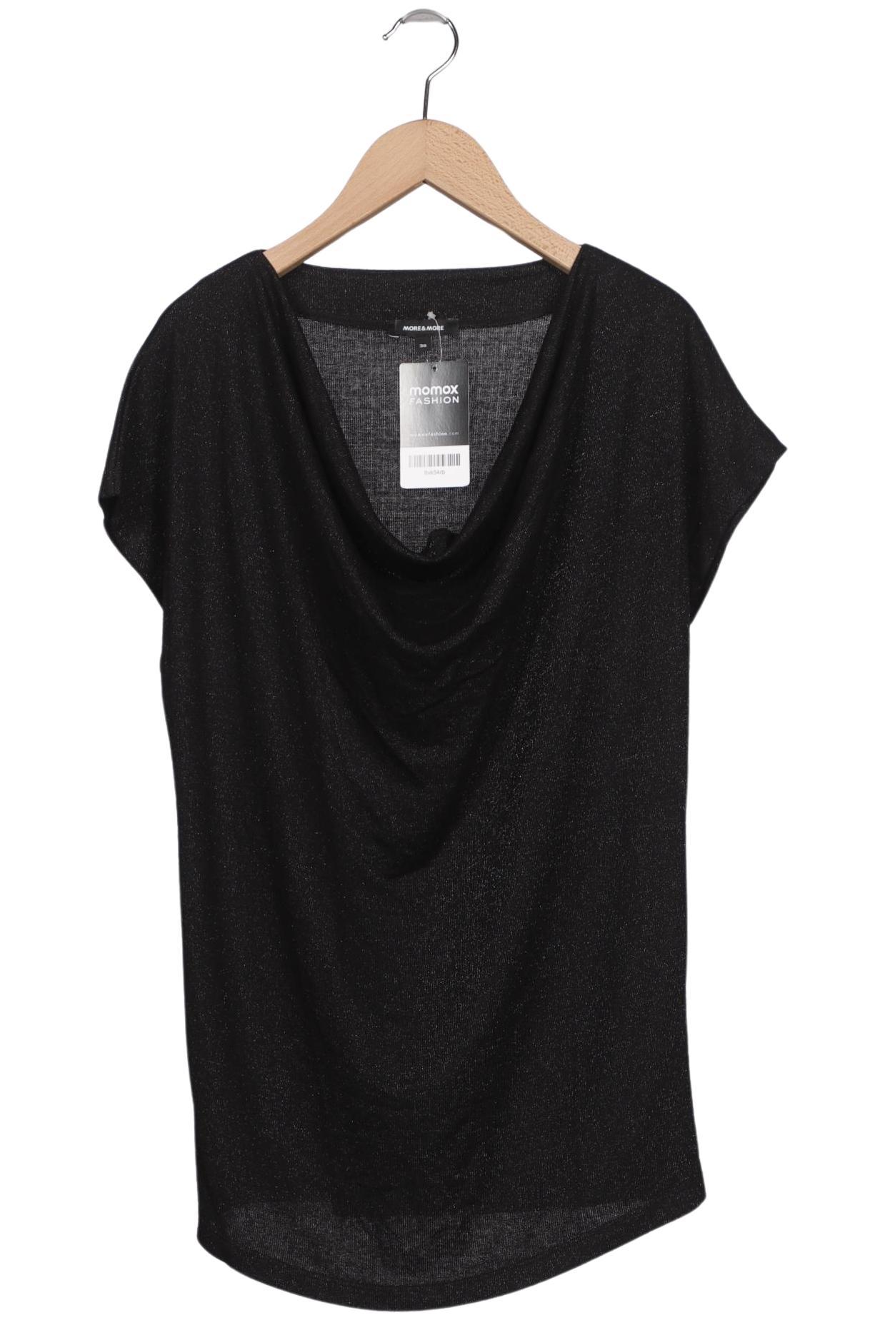 

More & More Damen T-Shirt, schwarz, Gr. 38