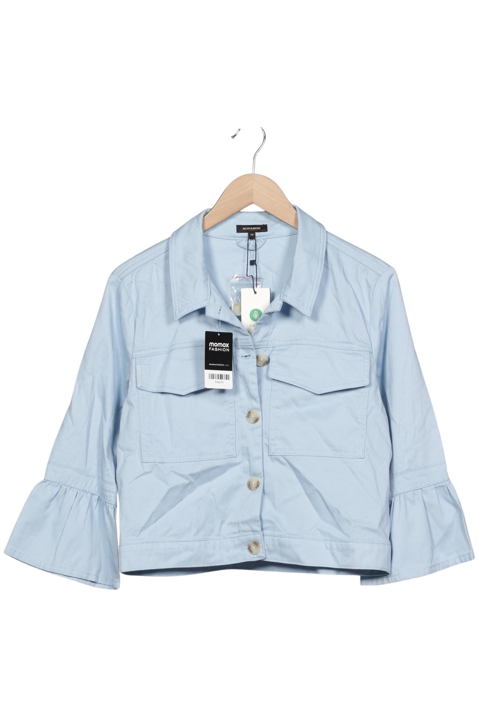 

More & More Damen Jacke, hellblau, Gr. 38