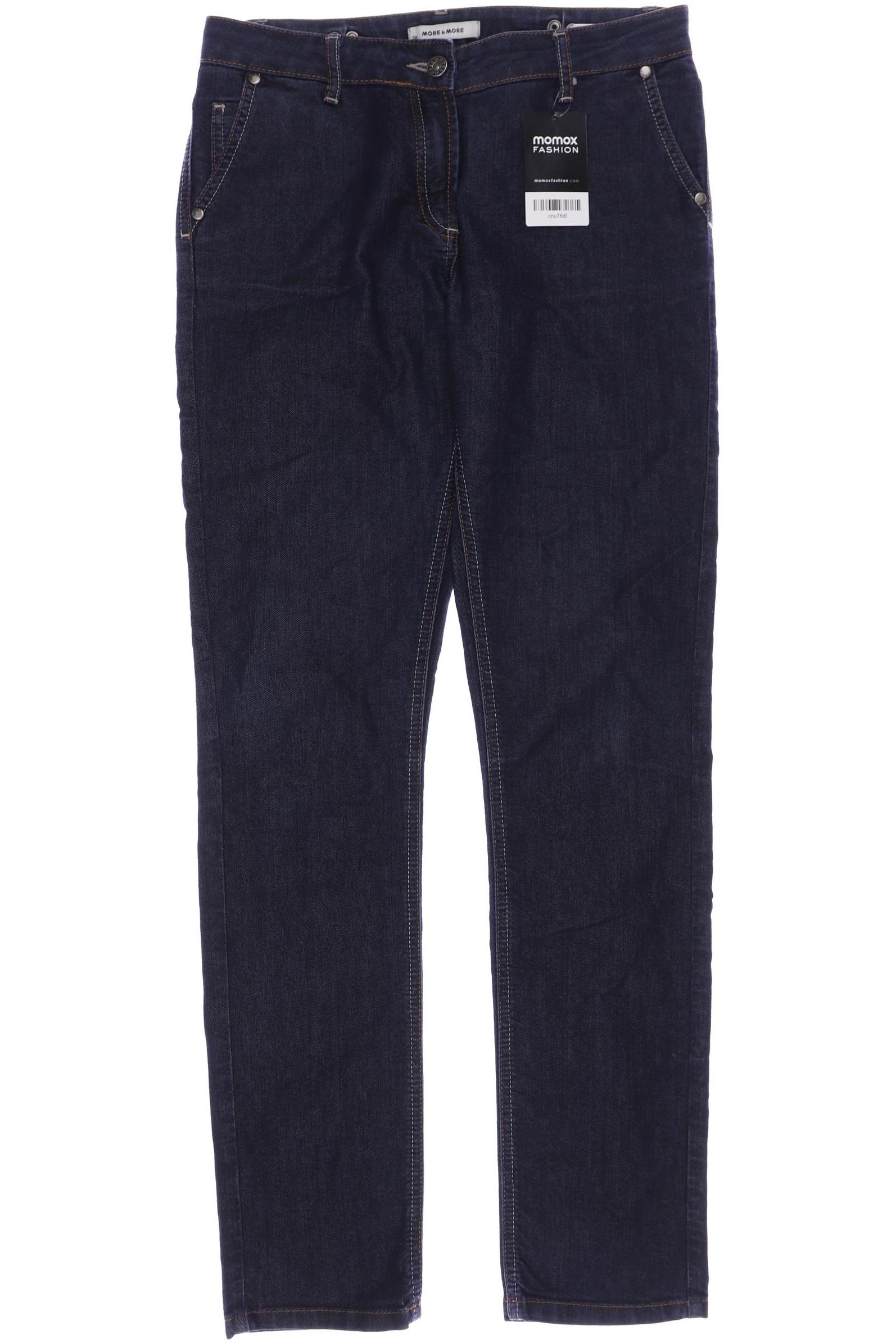 

More & More Damen Jeans, marineblau, Gr. 38