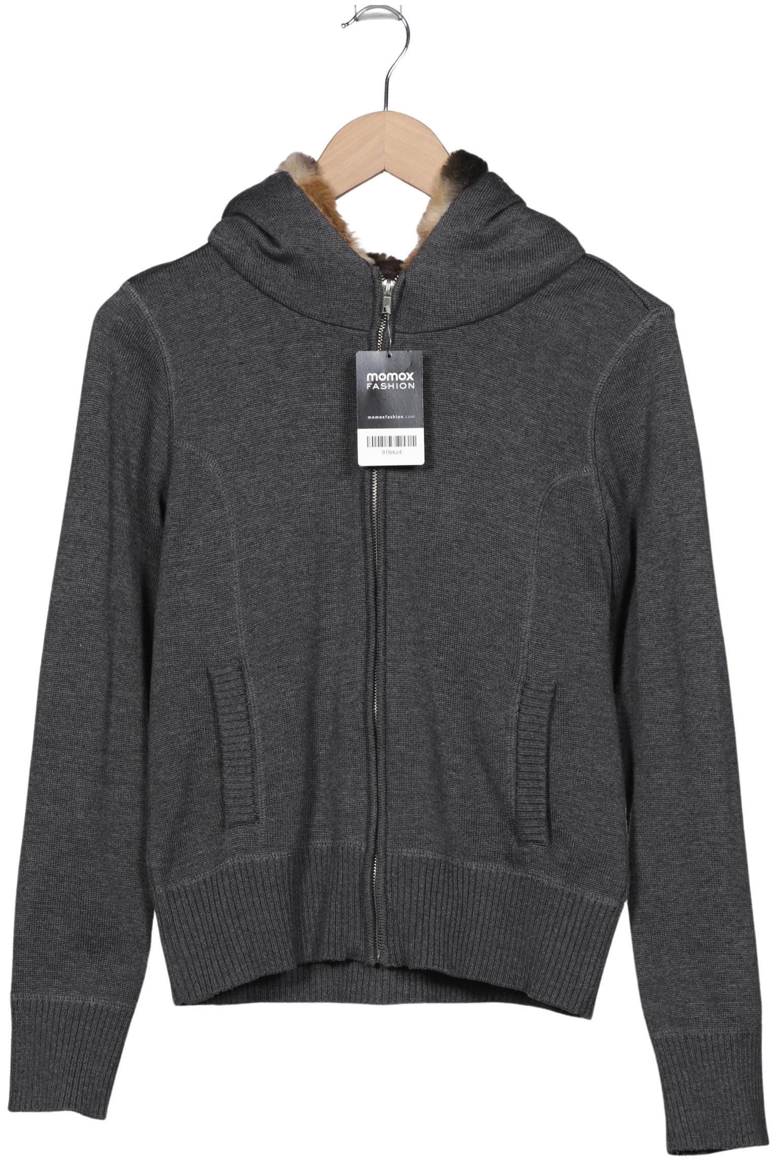

More & More Damen Strickjacke, grau, Gr. 34