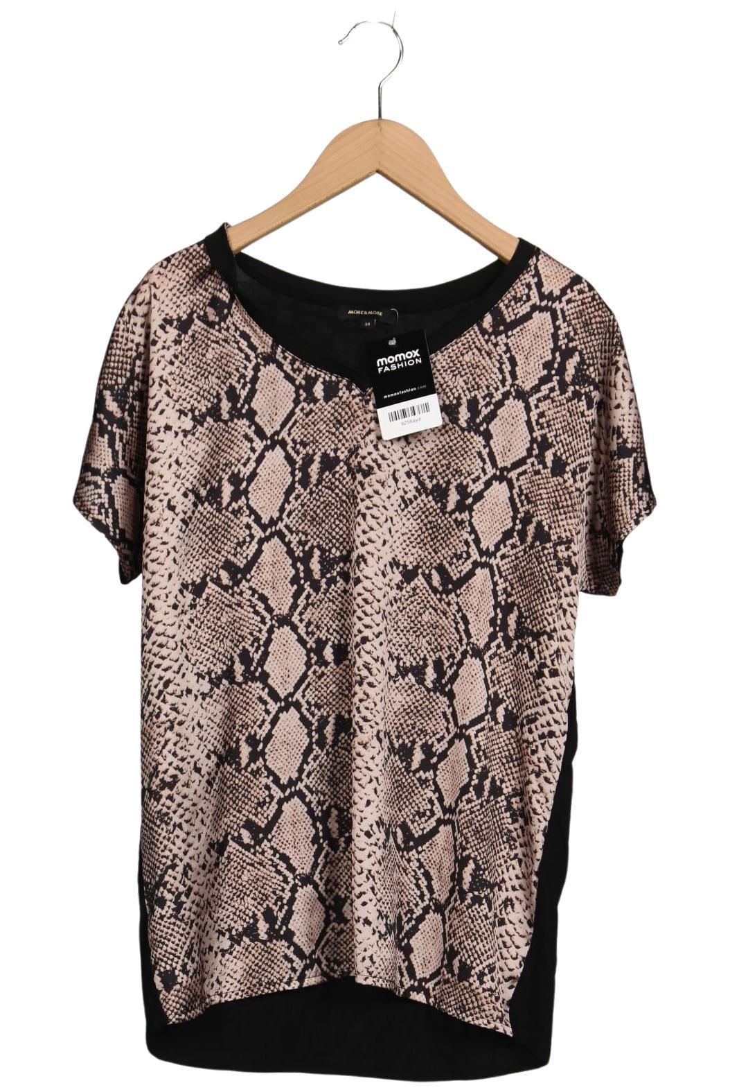 

More & More Damen T-Shirt, braun, Gr. 34