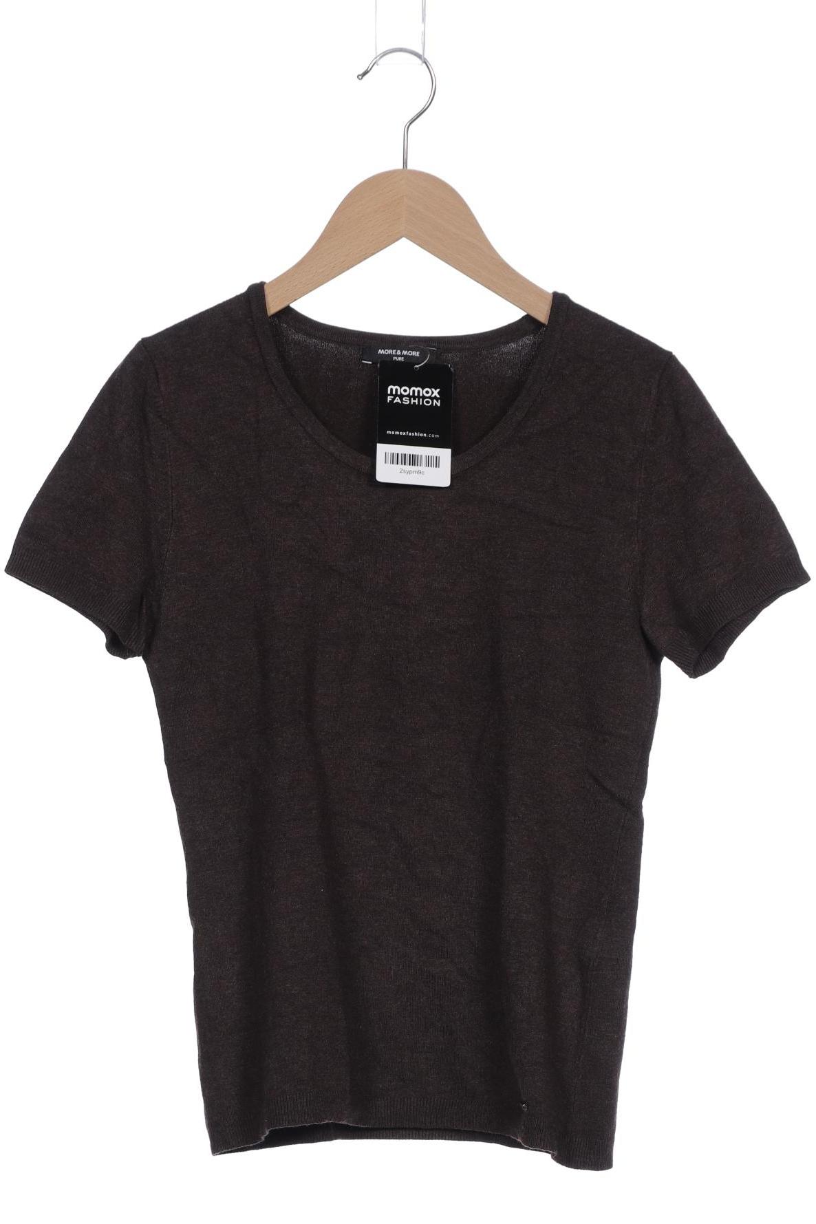 

More & More Damen T-Shirt, braun, Gr. 36