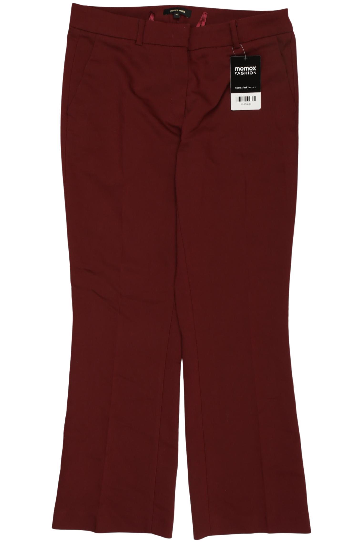 

More & More Damen Stoffhose, bordeaux, Gr. 34