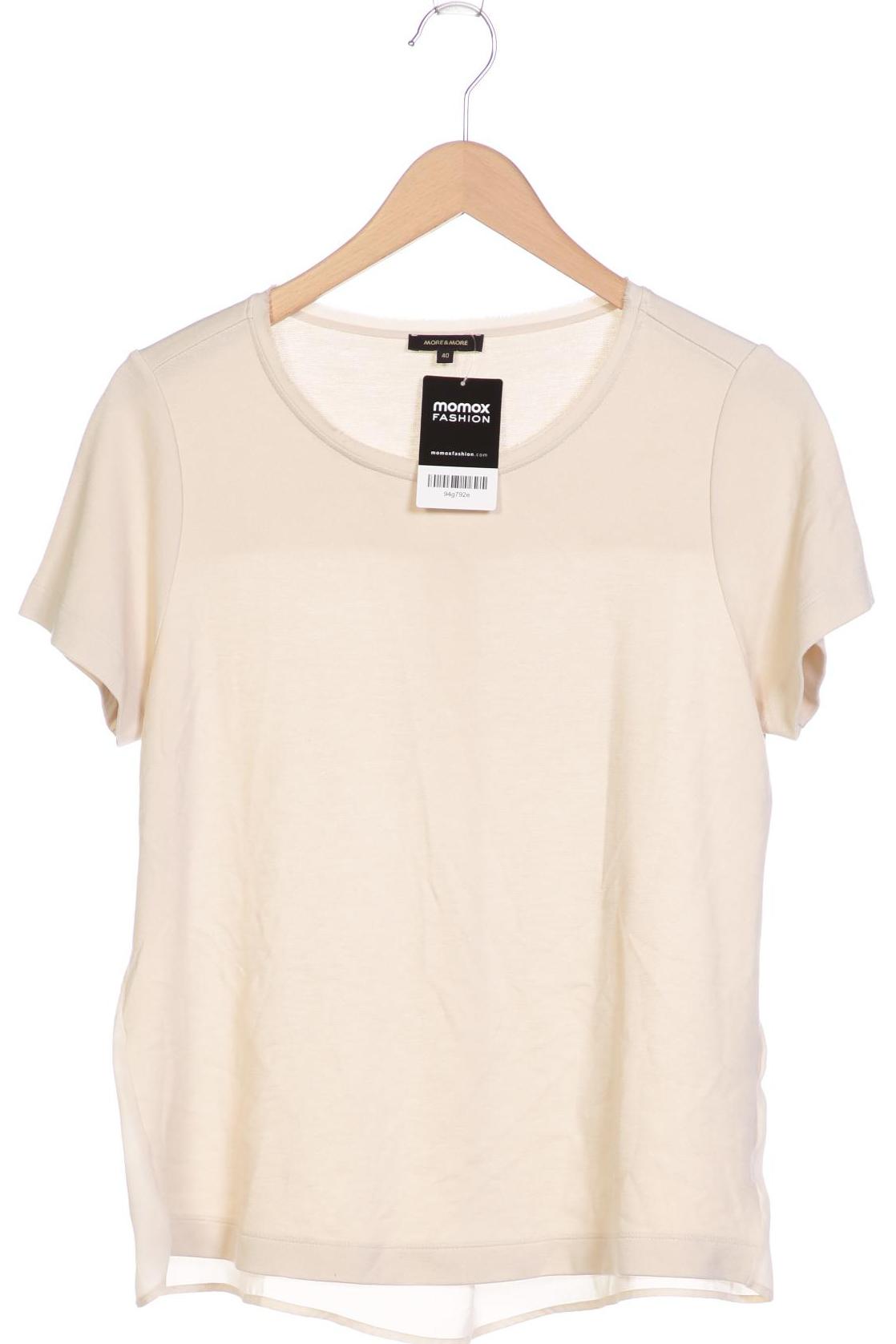 

More & More Damen T-Shirt, cremeweiß, Gr. 40