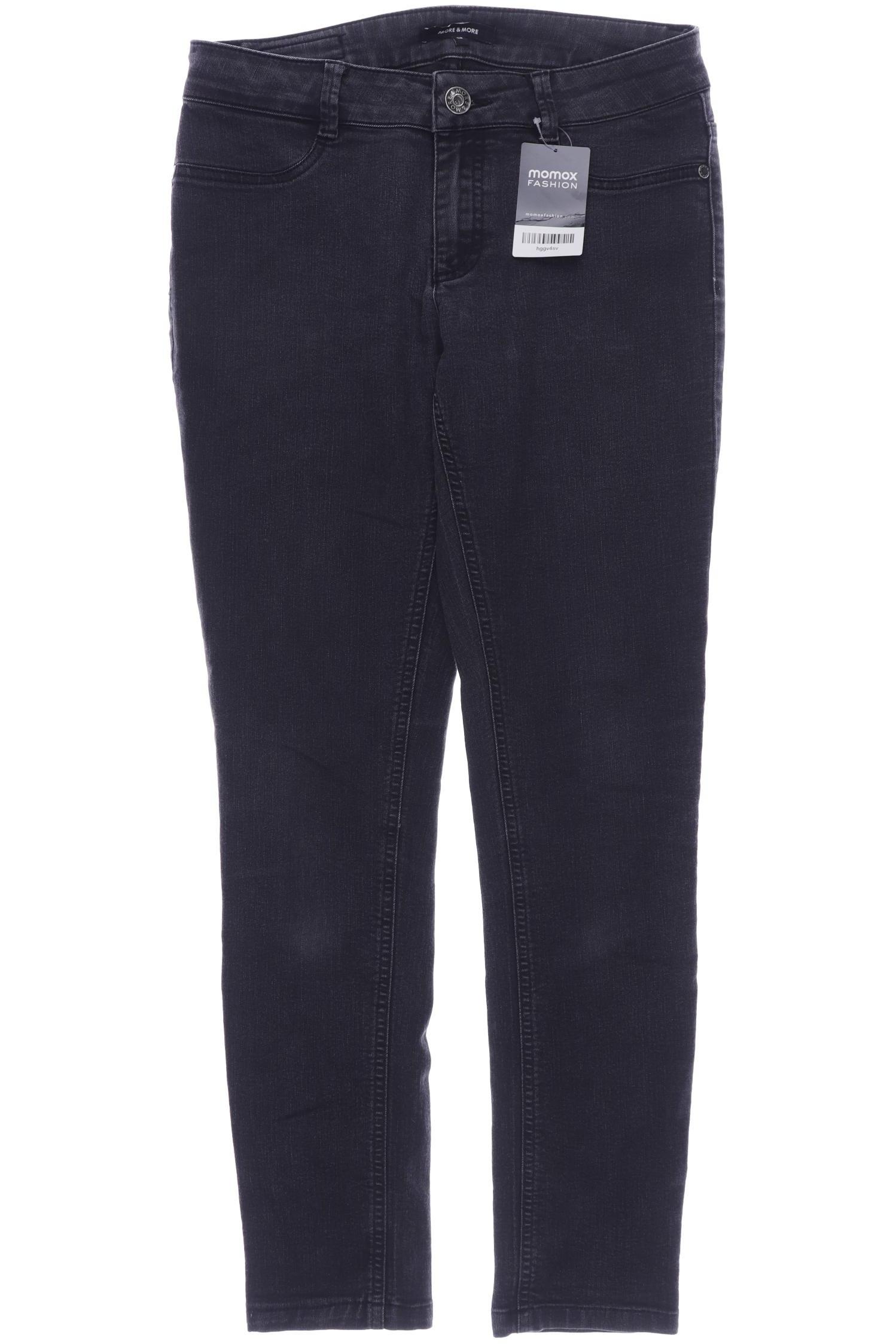 

More & More Damen Jeans, schwarz, Gr. 38
