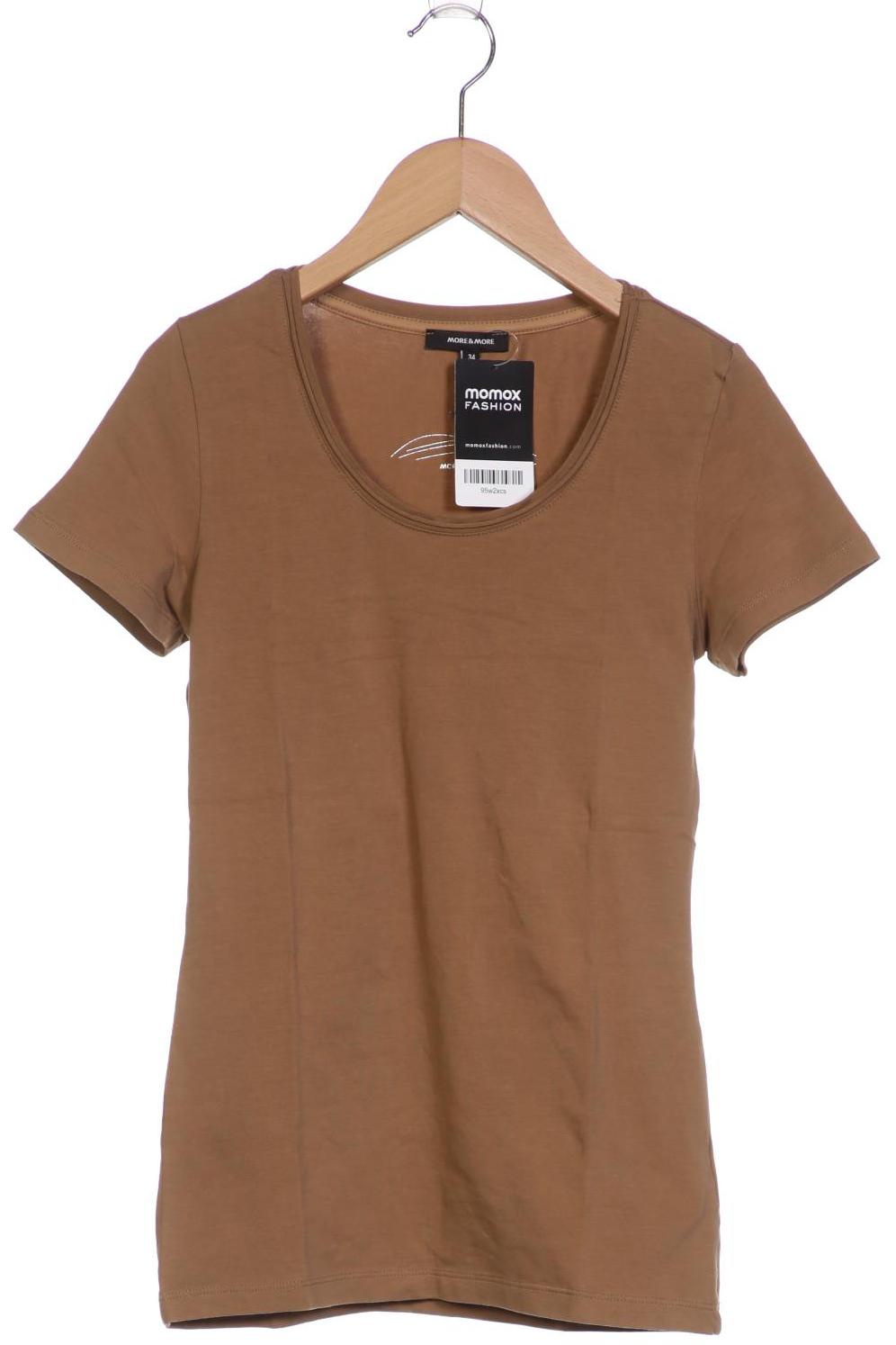 

More & More Damen T-Shirt, braun, Gr. 34