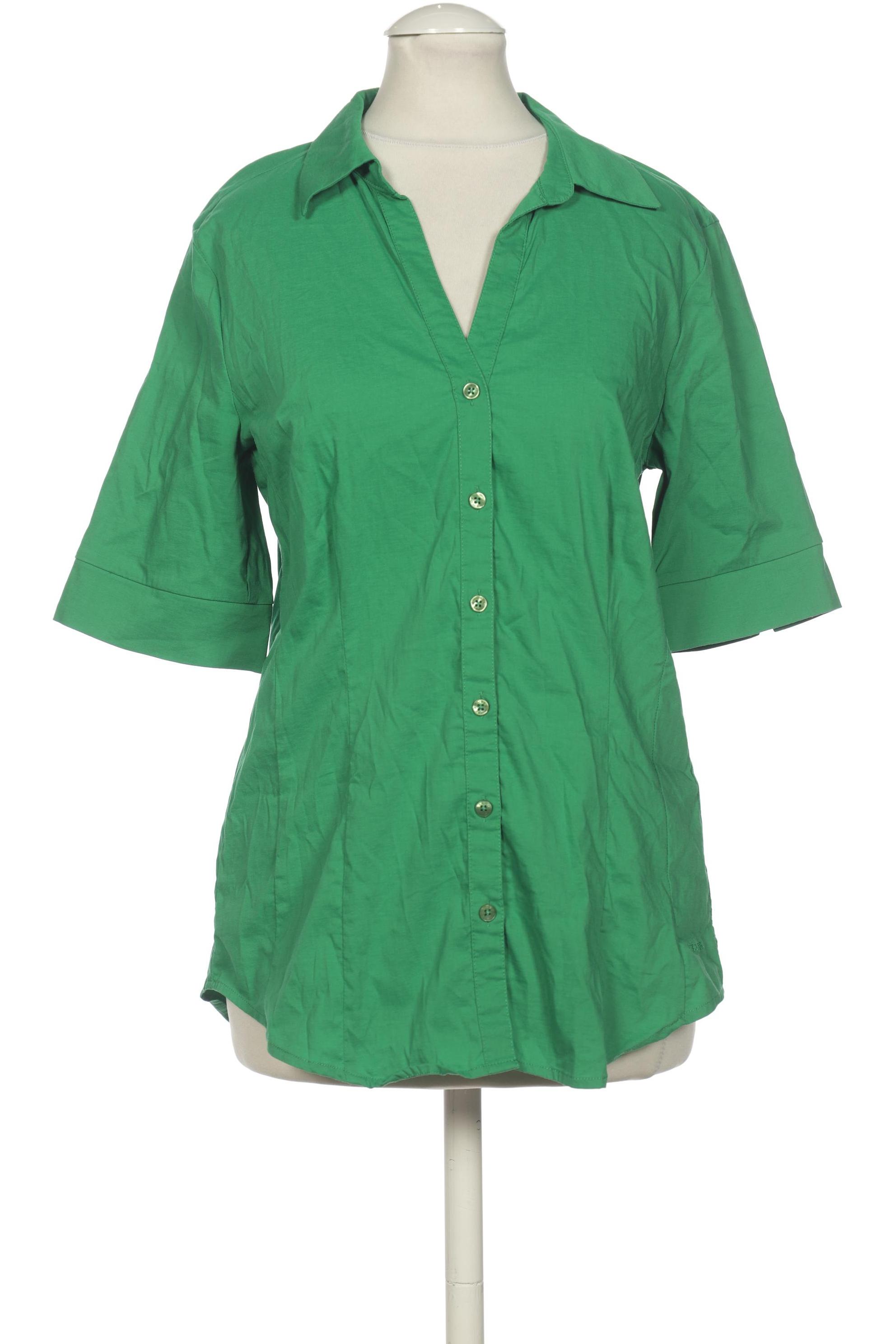 

More & More Damen Bluse, grün, Gr. 36
