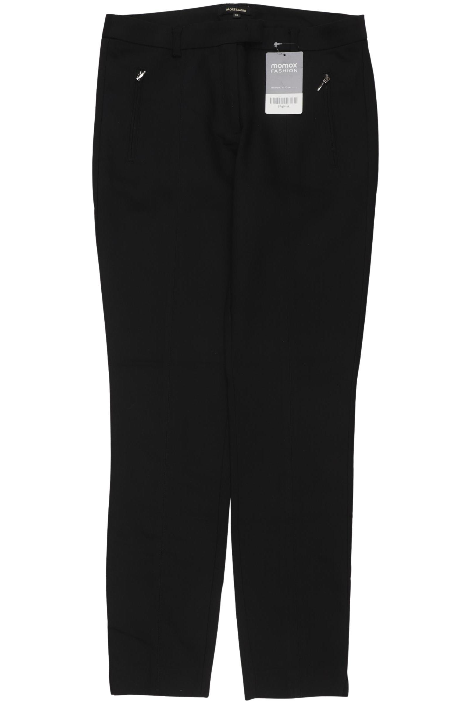 

More & More Damen Stoffhose, schwarz, Gr. 32