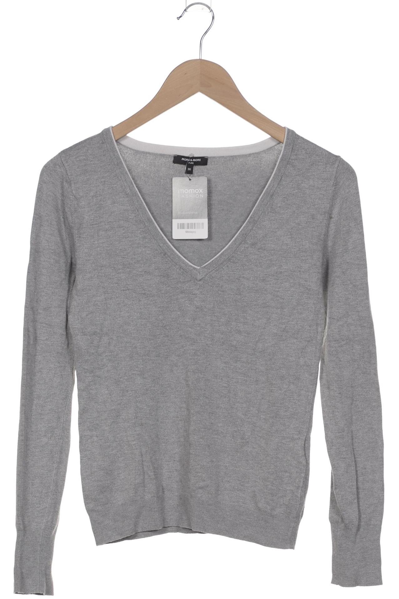

More & More Damen Pullover, grau, Gr. 36
