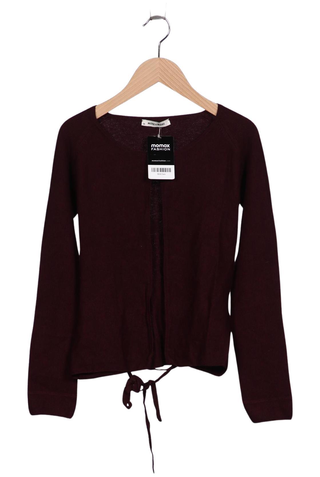 

More & More Damen Strickjacke, bordeaux, Gr. 36